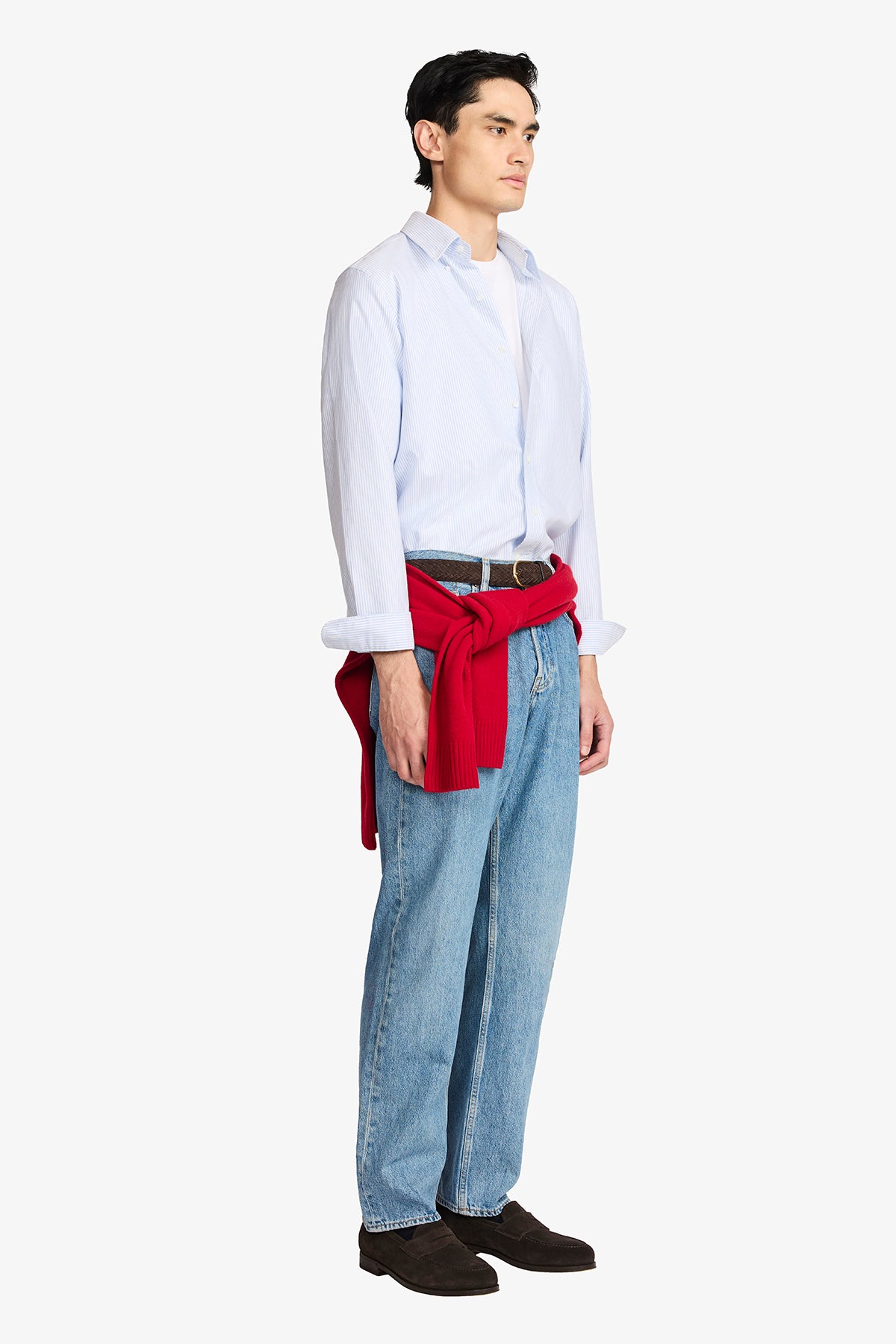 Kane Blue Stripe S/S