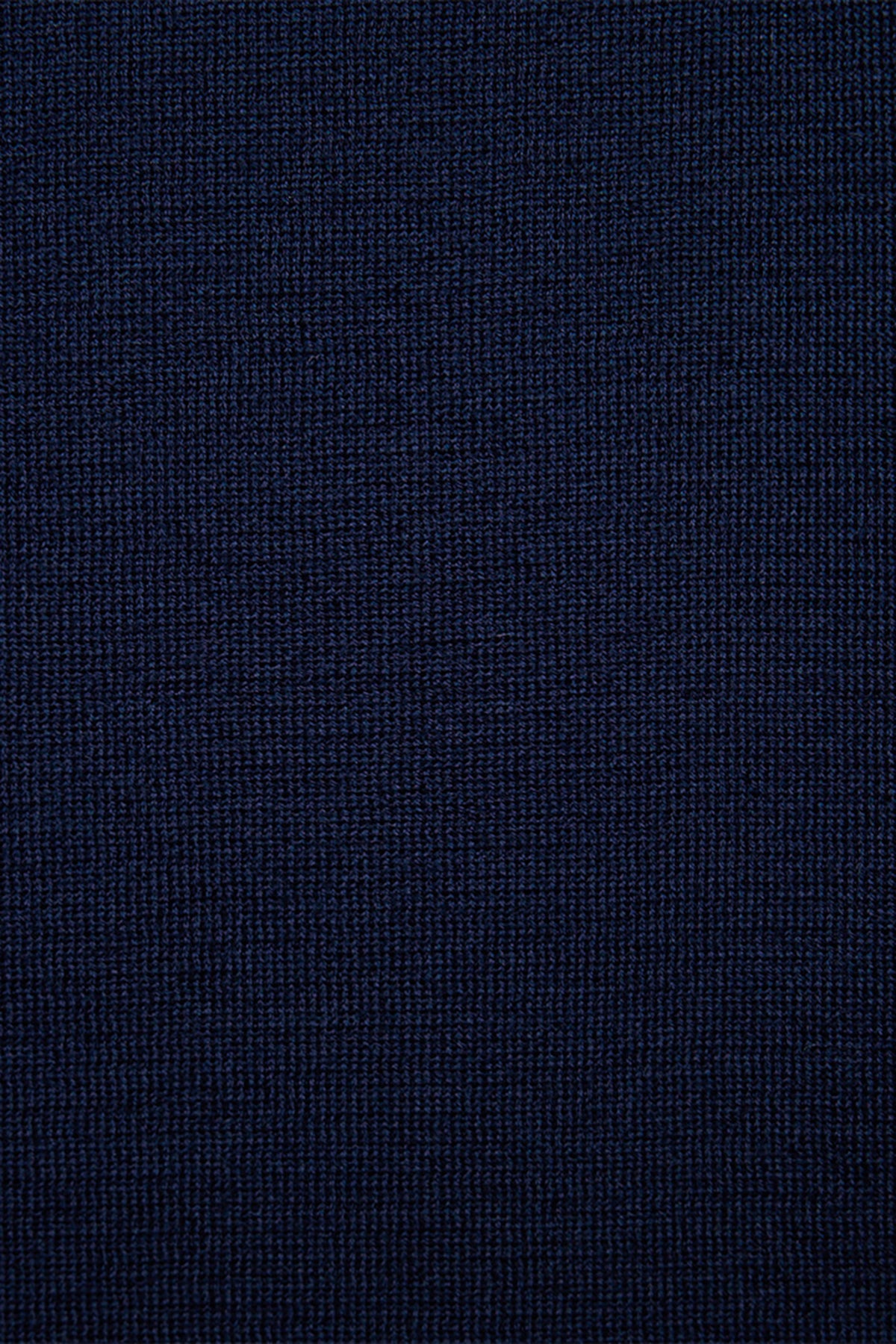 Heavy weight blue L/S polo