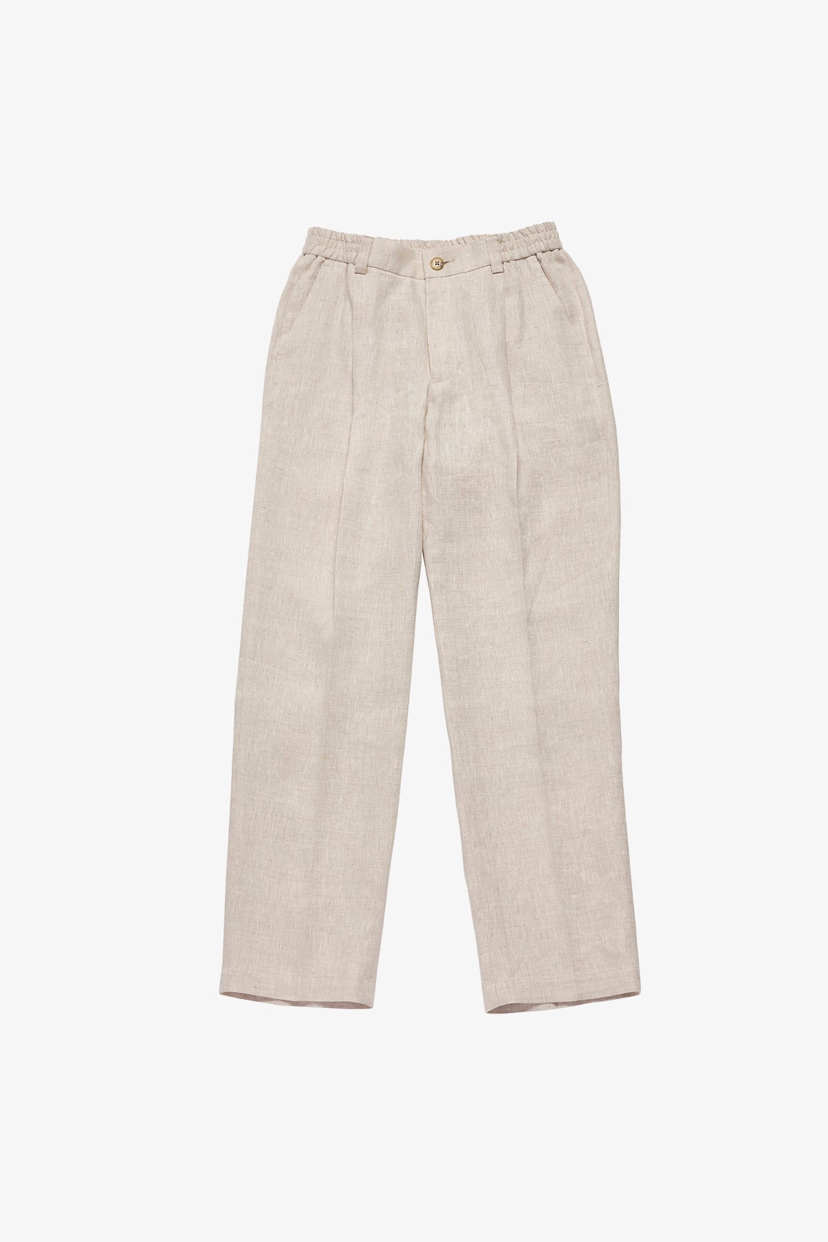 Lounge pant in sand linen