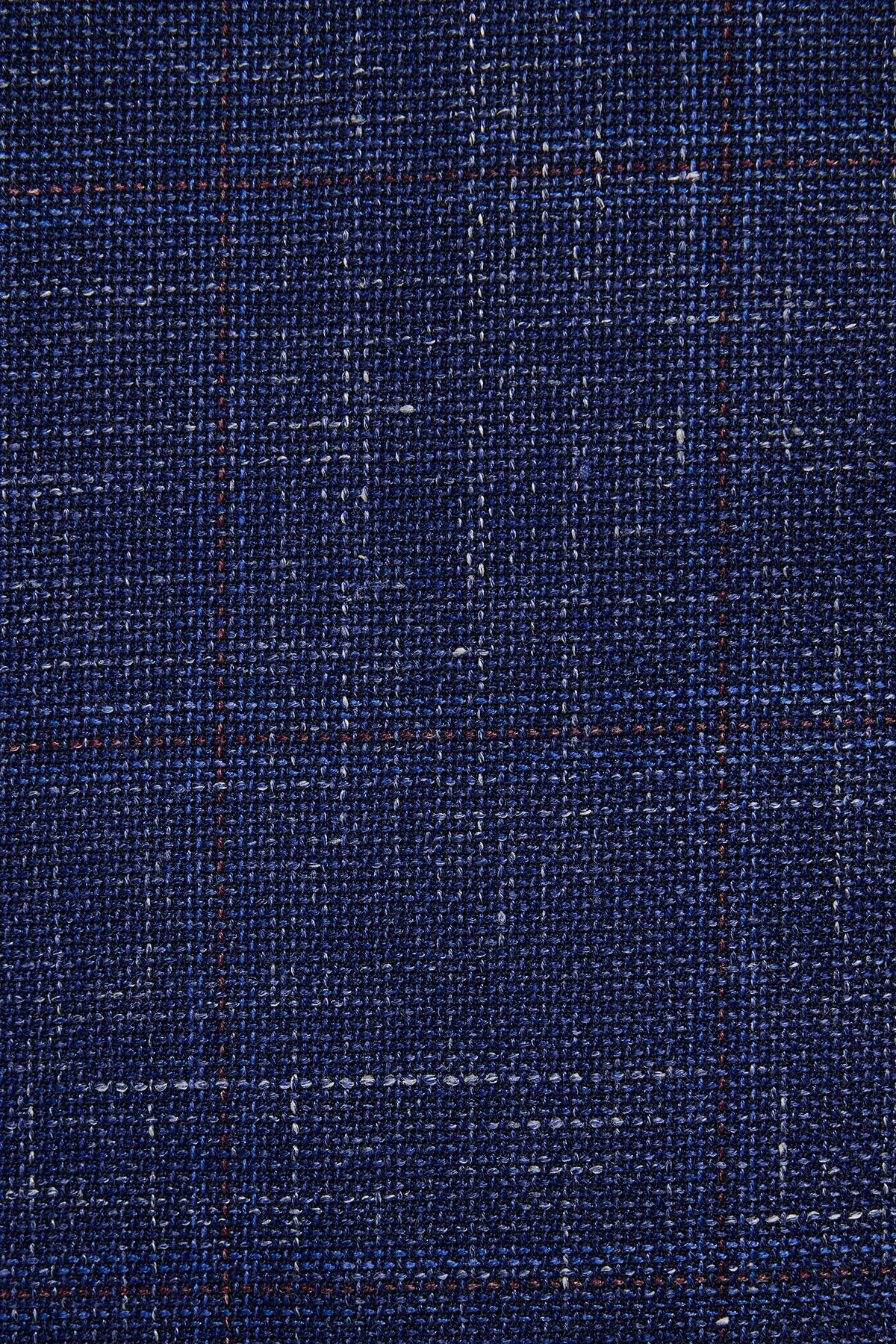 Marcus blazer - Wool/linen/silk in blue with flax