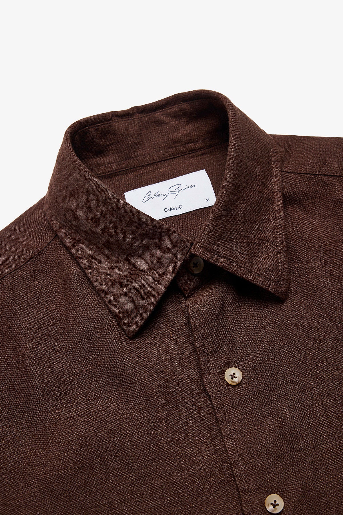 Quy brown linen shirt