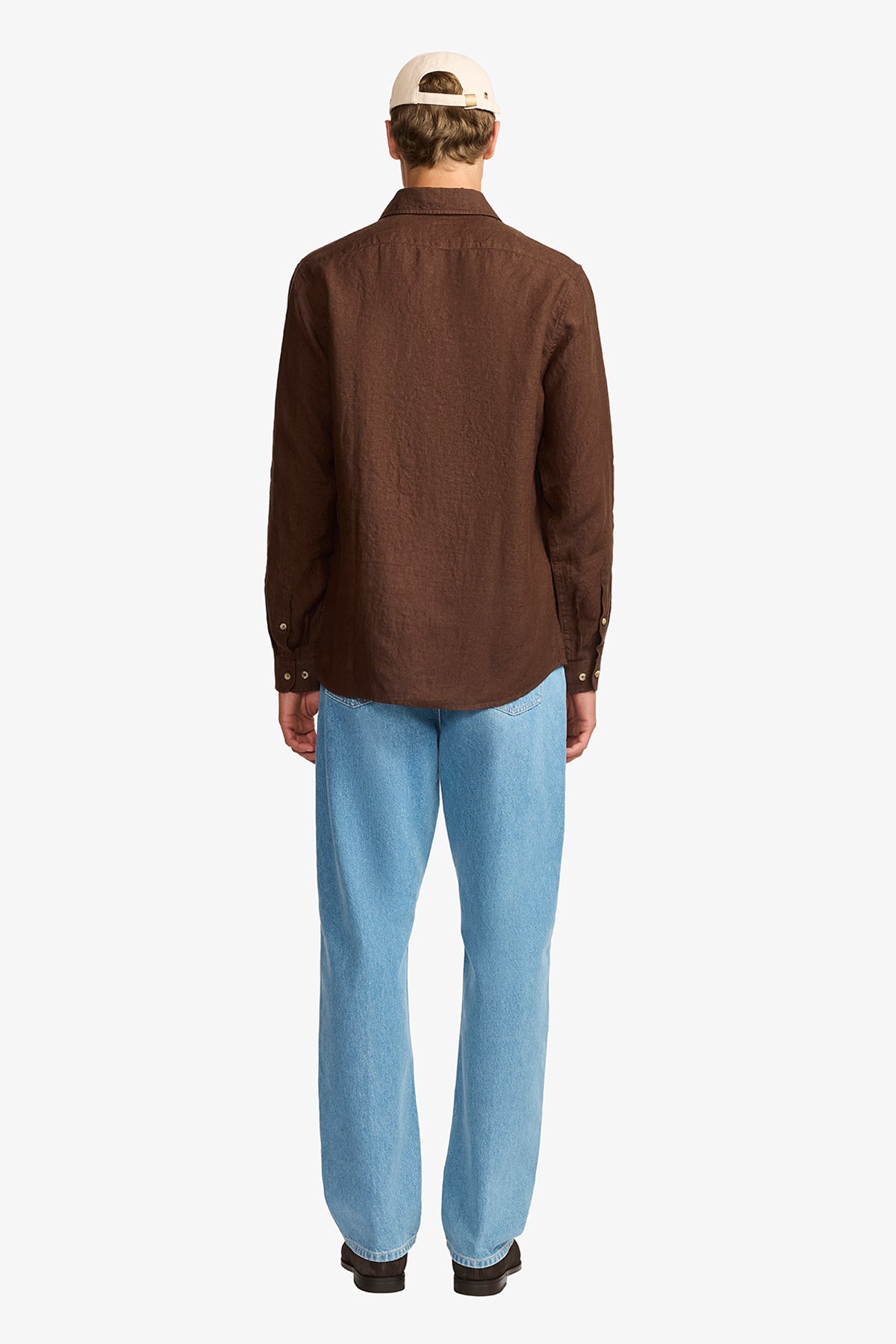 Quy brown linen shirt