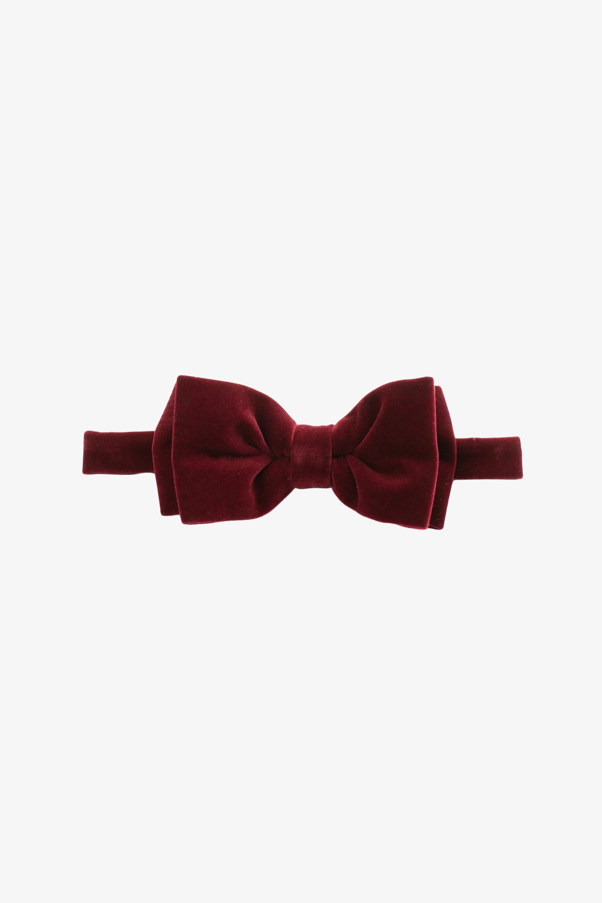 Bow Tie - Burgundy Velvet