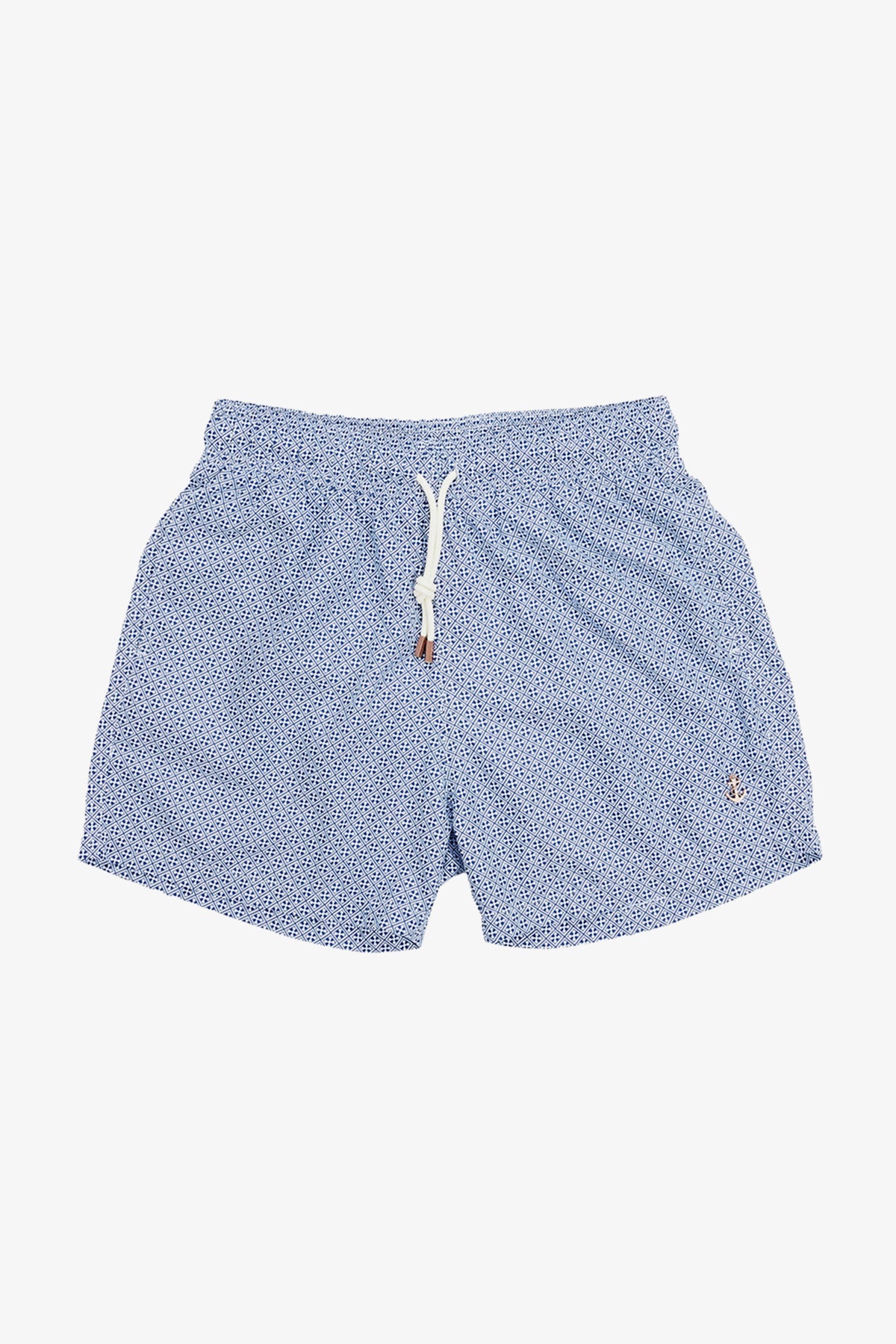 Eufemia - Blue Geometric Swim Shorts