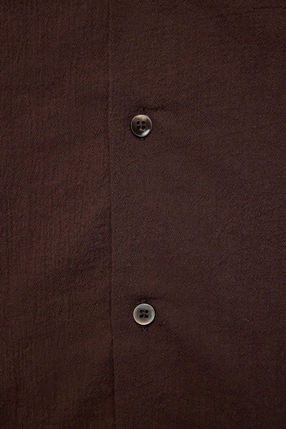 Brown seersucker S/S shirt
