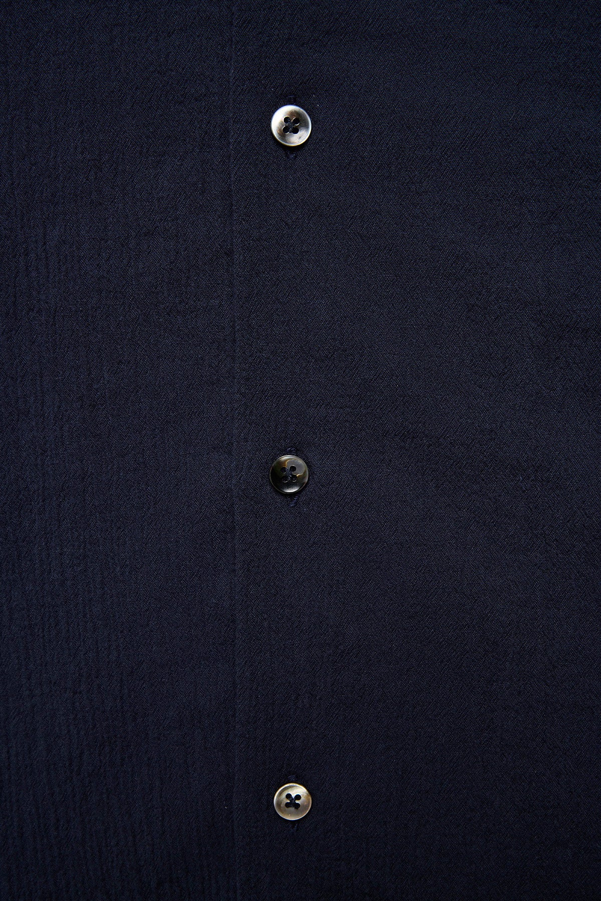 Navy seersucker S/S shirt