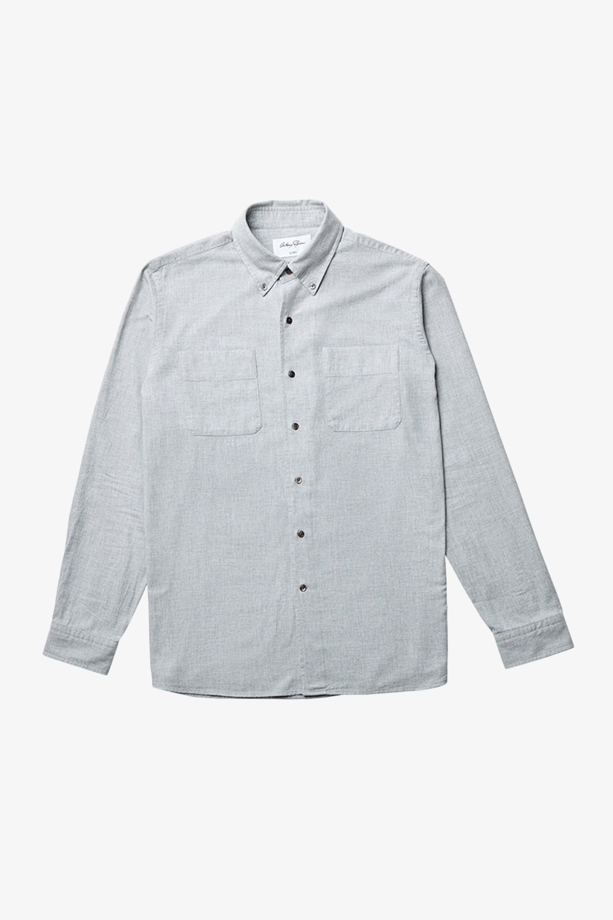 Sam - Light Grey brushed twill