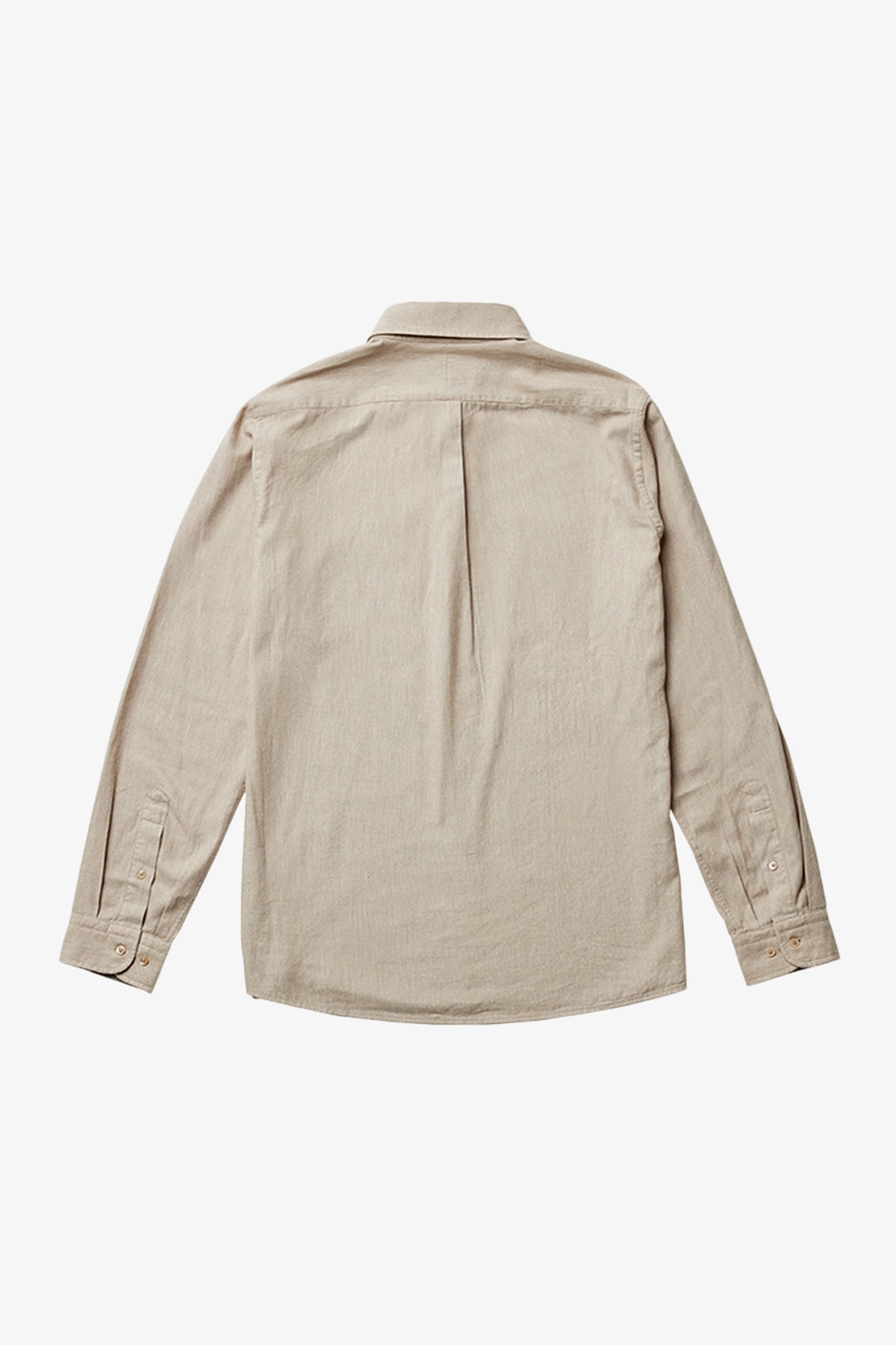 Sam - Beige brushed twill