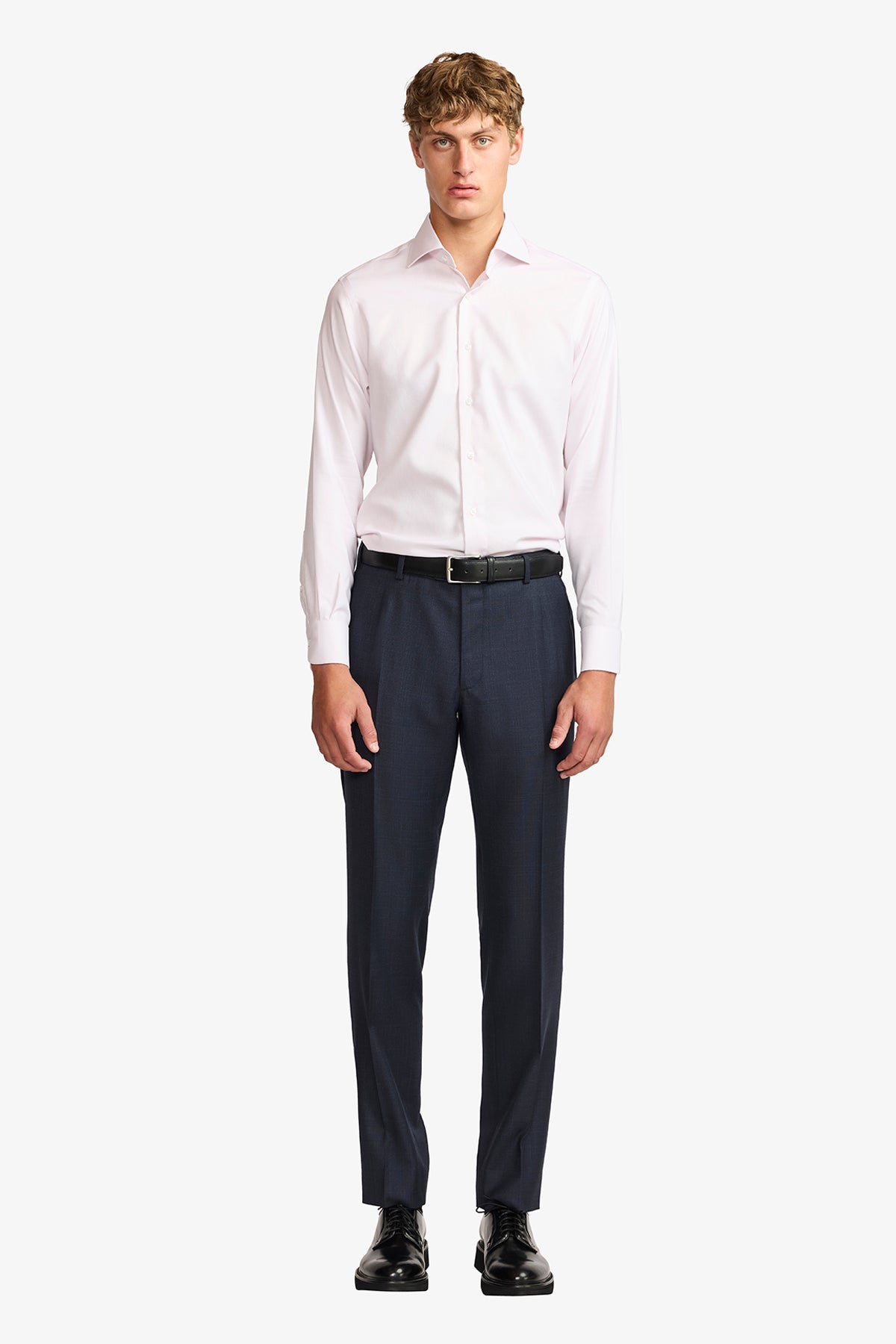 Nigel formal shirt - pink twill