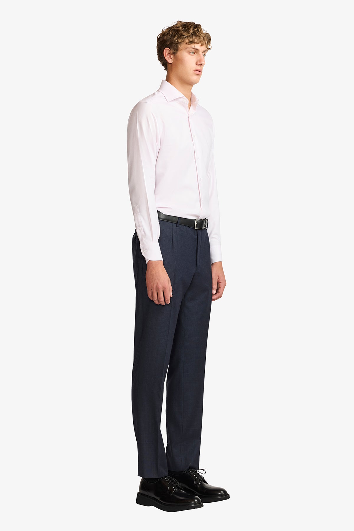 Nigel formal shirt - pink twill