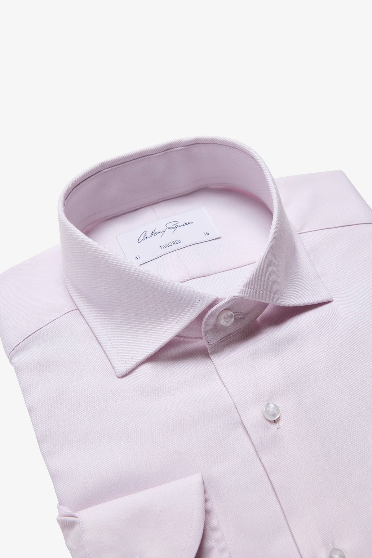 Nigel formal shirt - pink twill