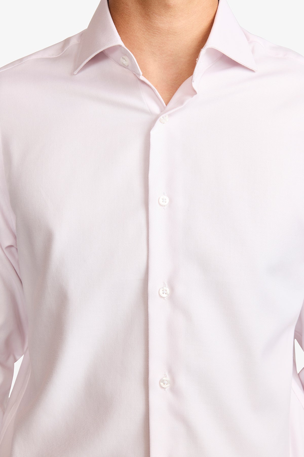 Nigel formal shirt - pink twill