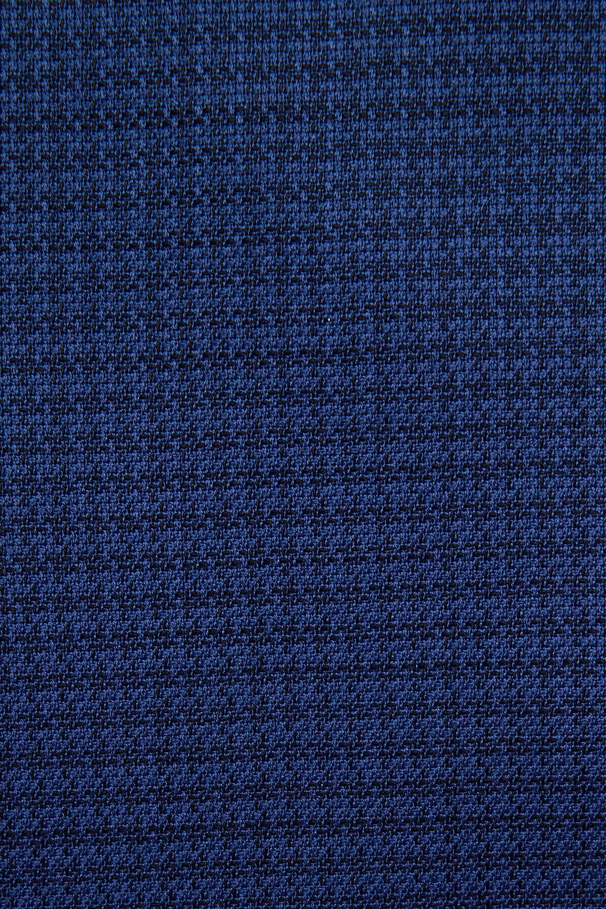 Stokes suit - Mid blue micro houndstooth, in pure wool, super 110's