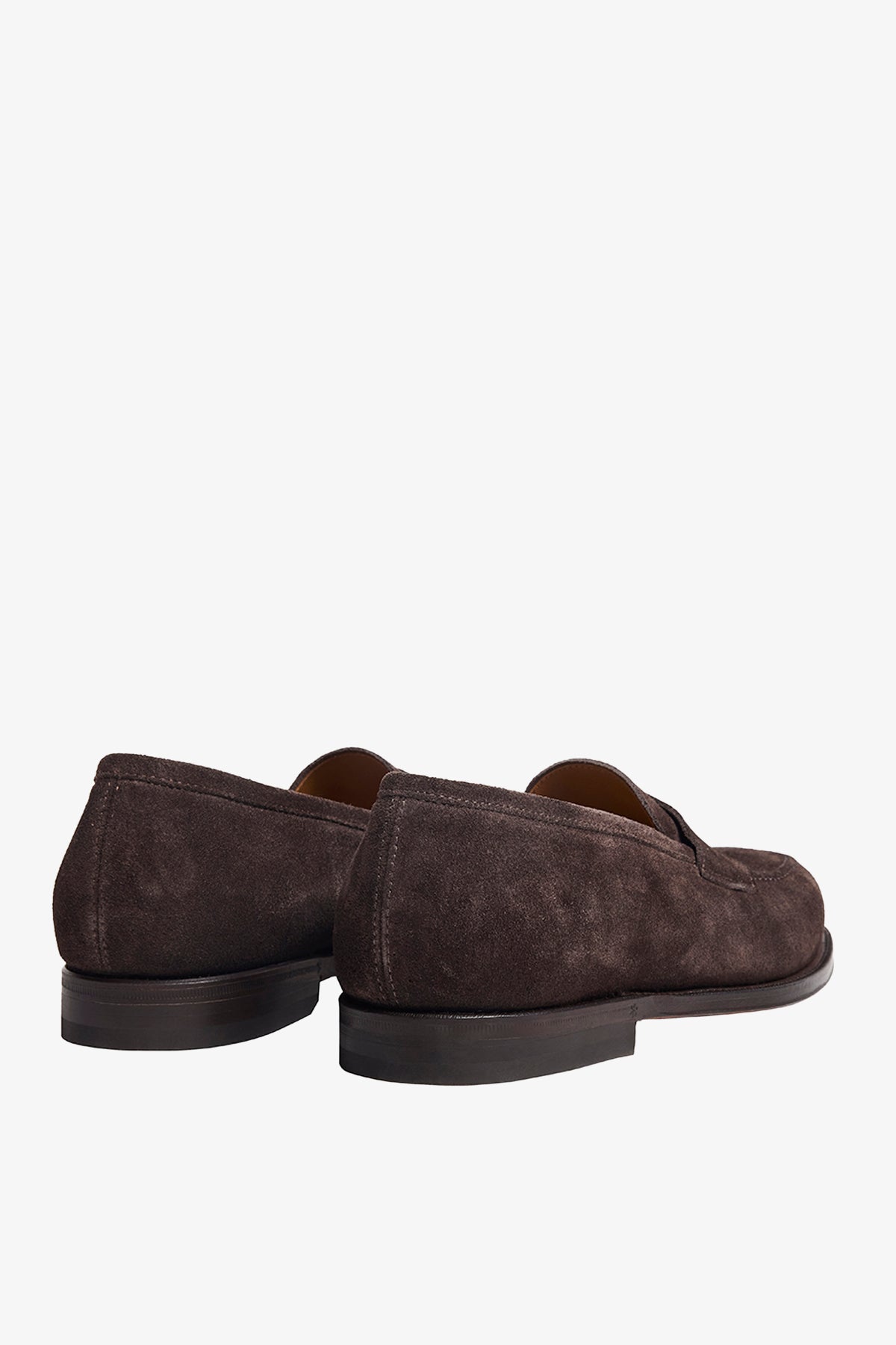 Loafer shoe - brown suede