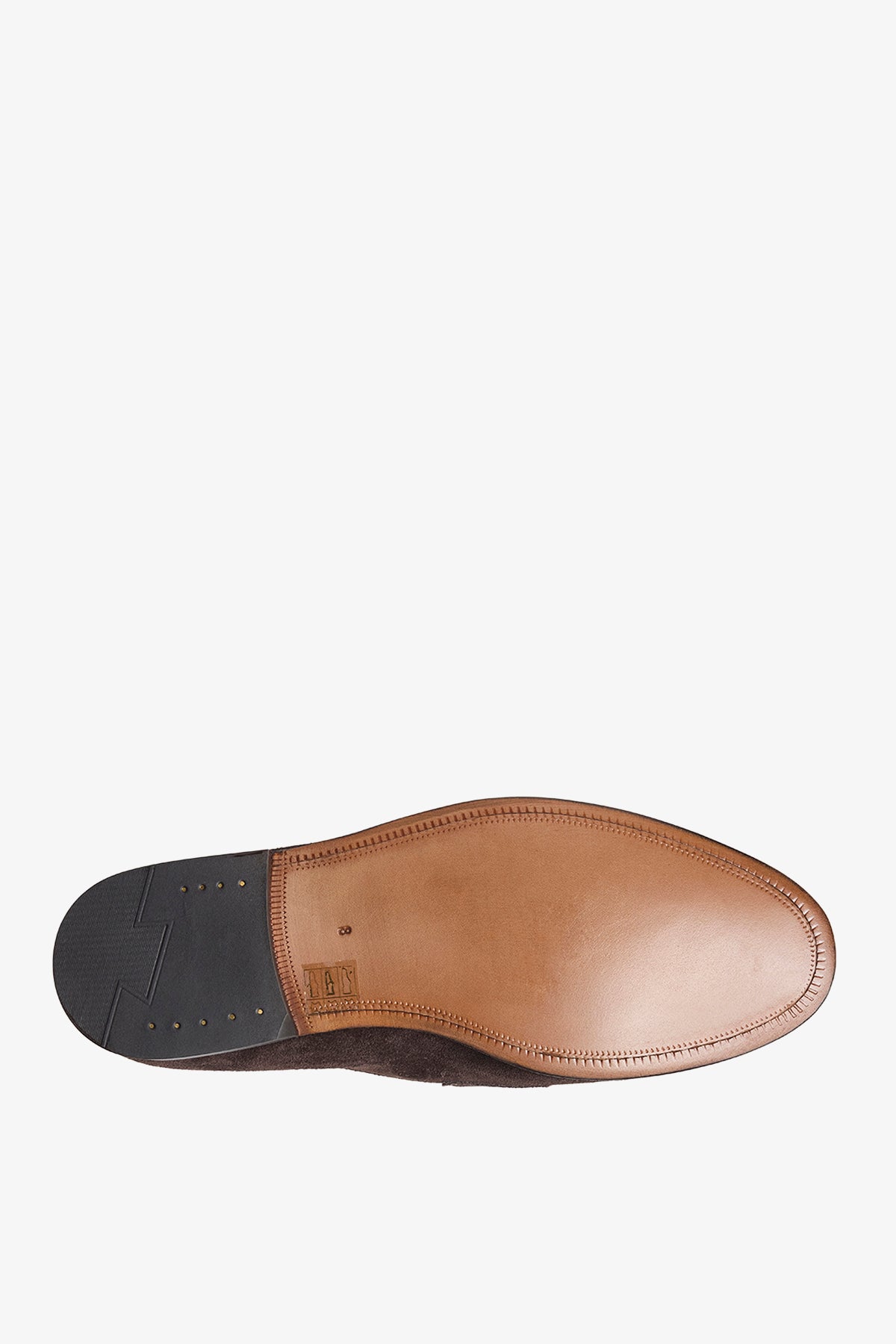 Loafer shoe - brown suede