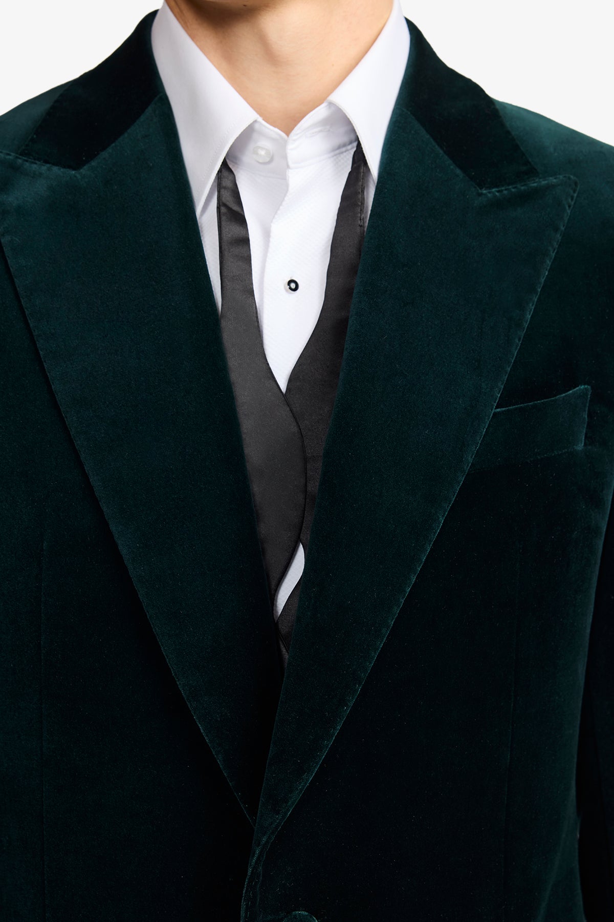 Vance - Luxurious Event Blazer In Green Velvet