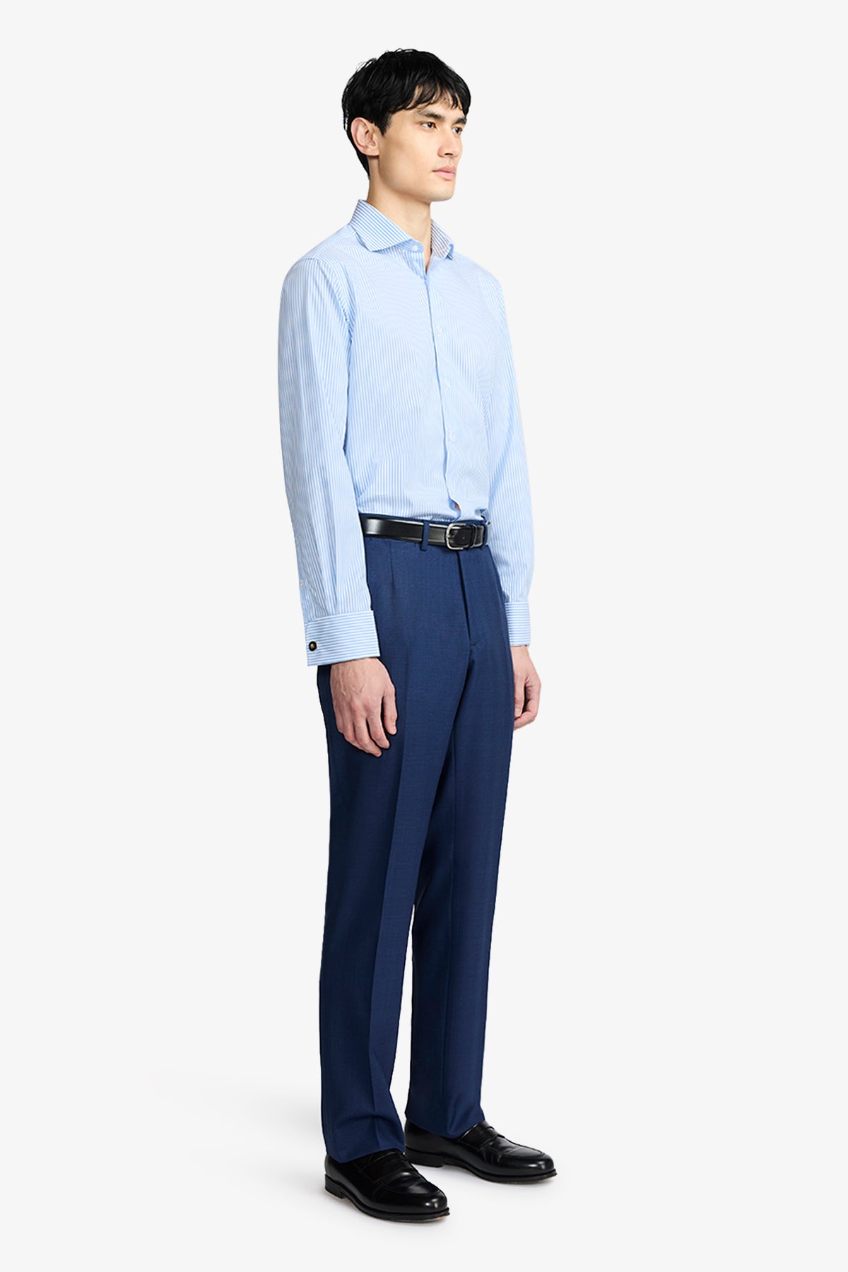 Garret Formal Shirt - Blue Bengal Stripe