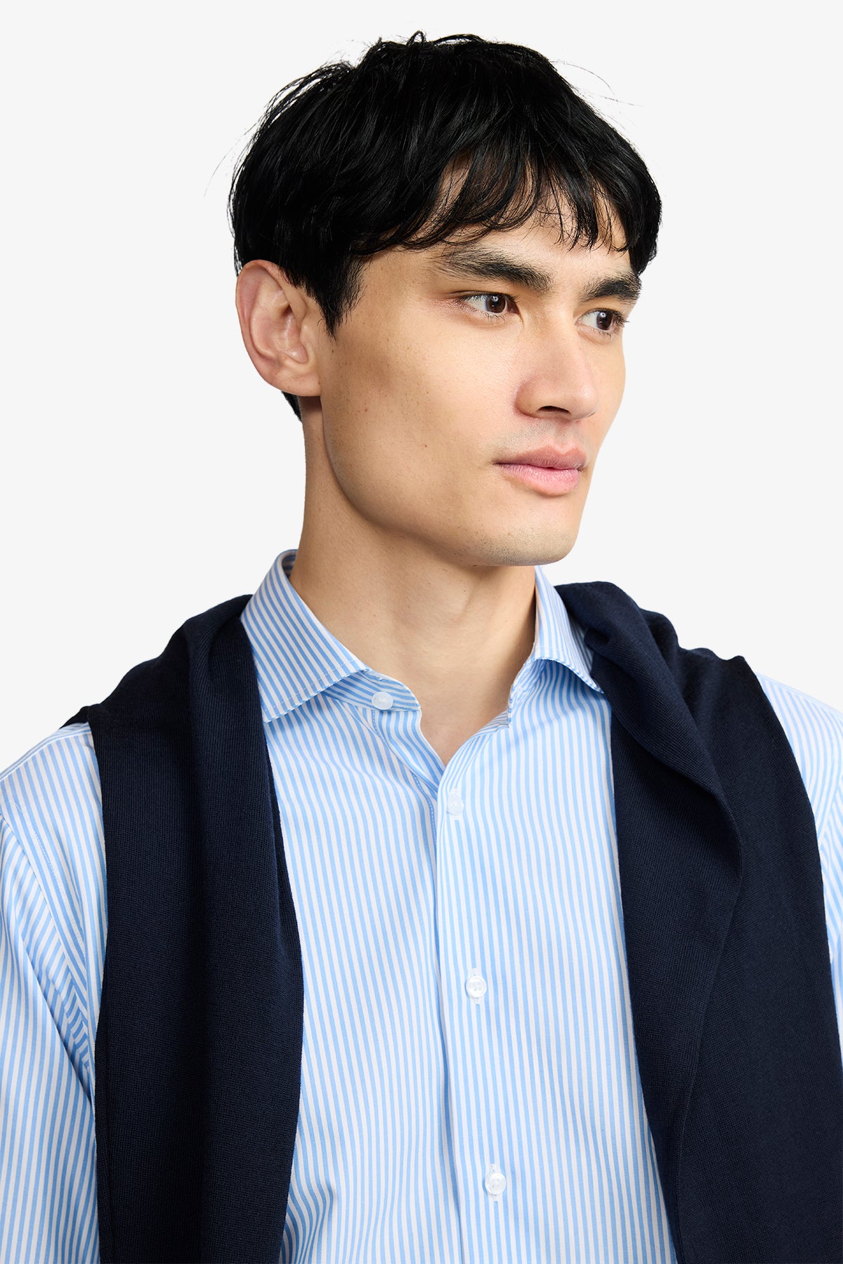 Garret Formal Shirt - Blue Bengal Stripe
