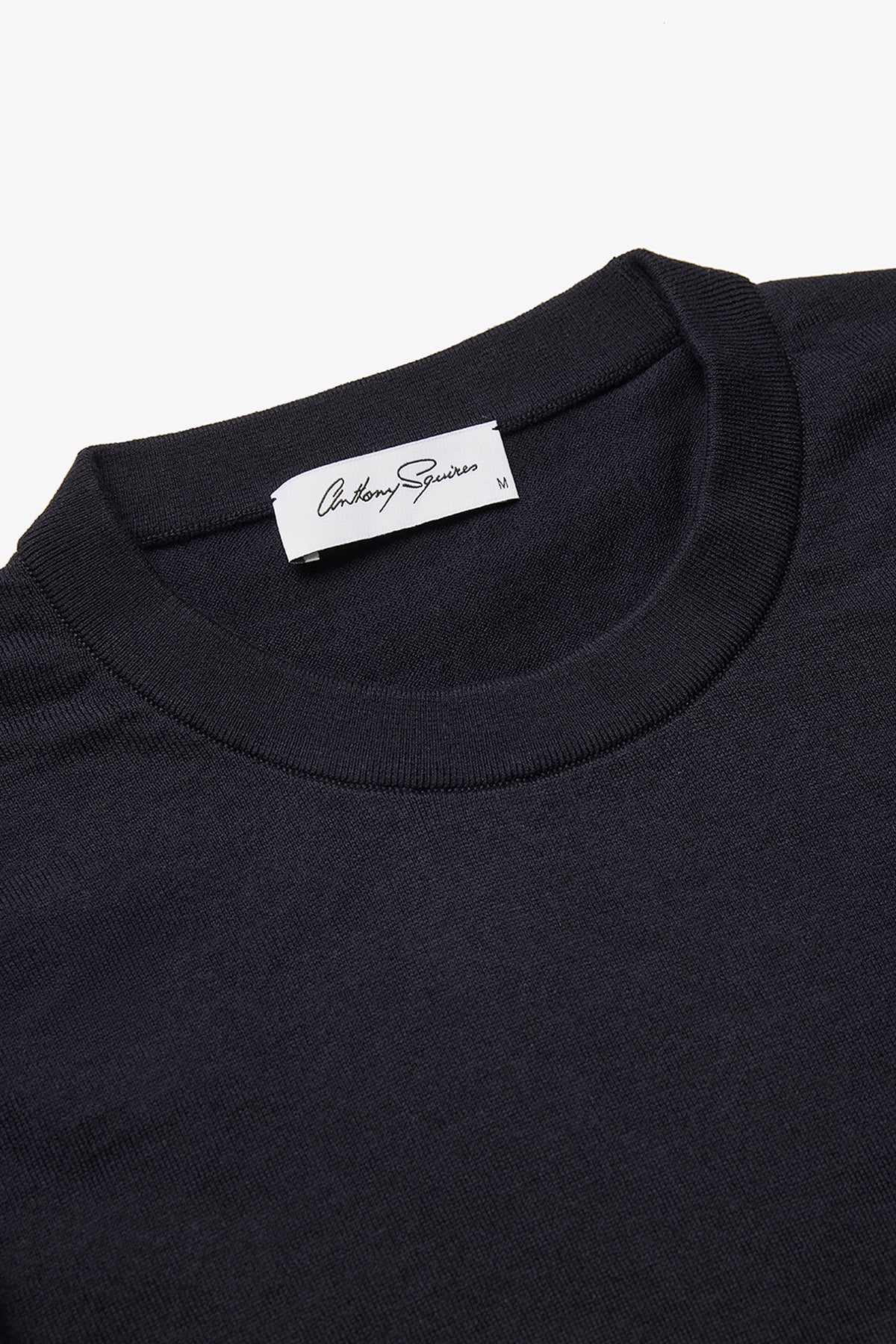 Easy Knit Tee - Navy Blue