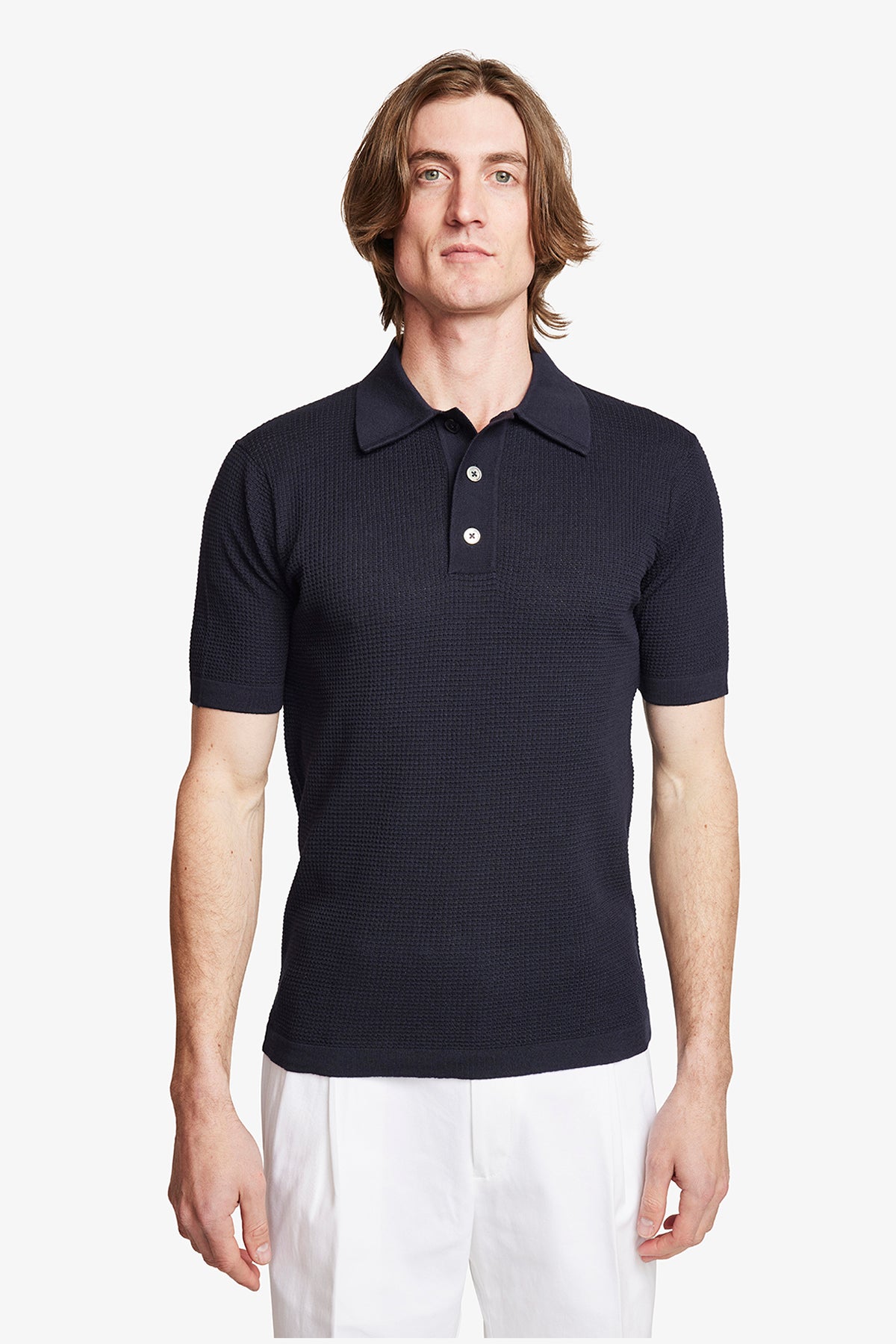 Evan Polo Shirt - Navy Blue