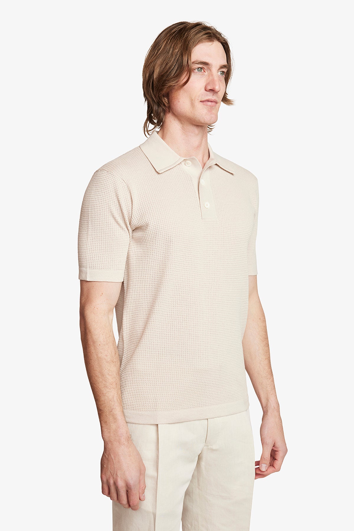 Evan Polo Shirt - Beige