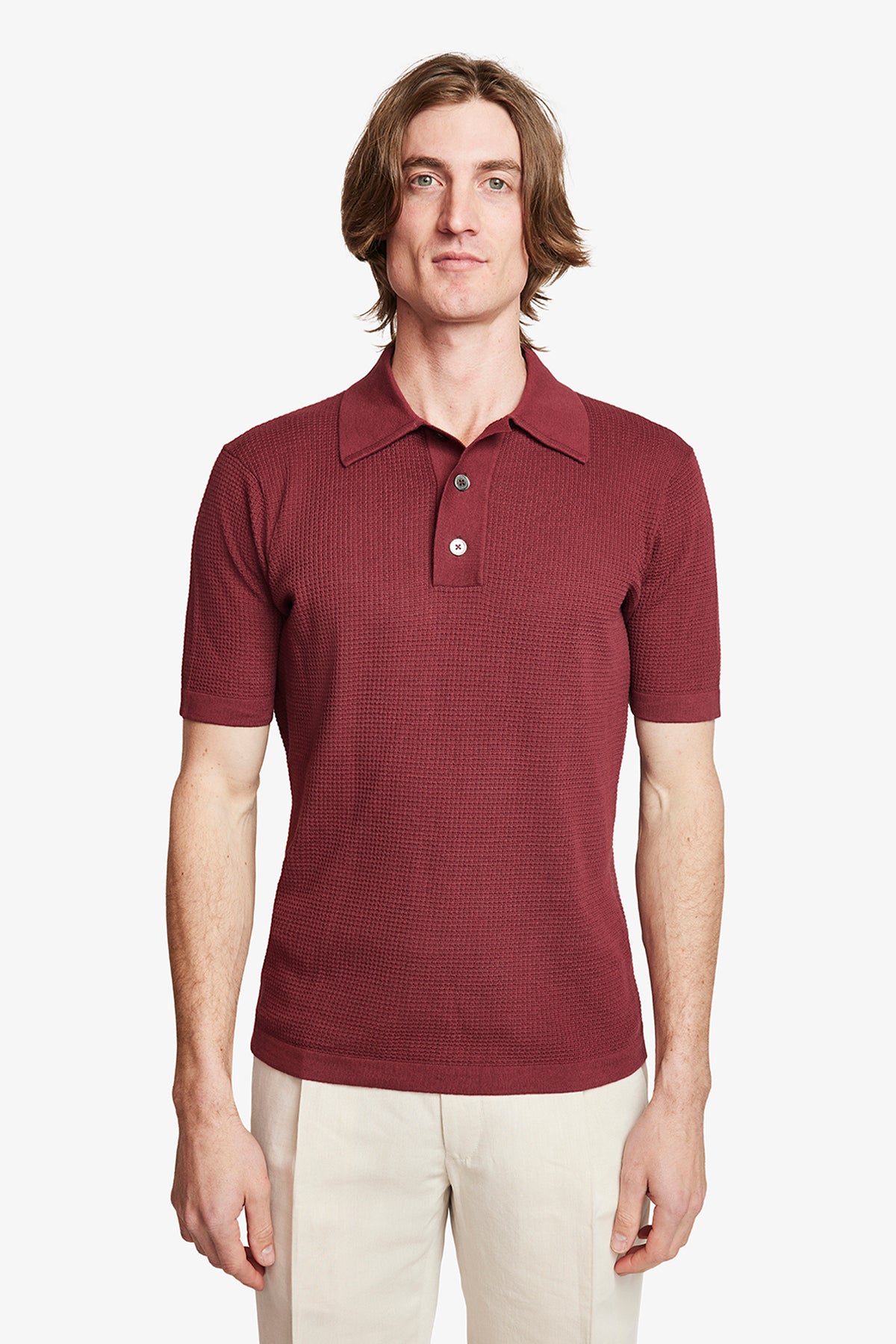 Evan Polo Shirt - Burgundy