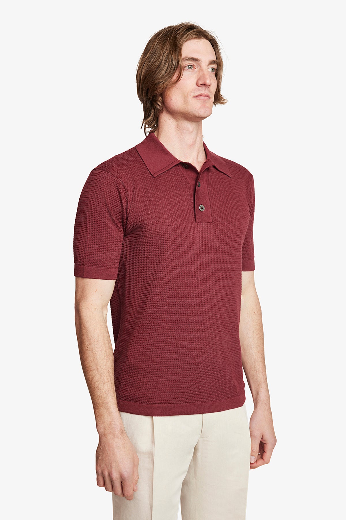 Evan Polo Shirt - Burgundy