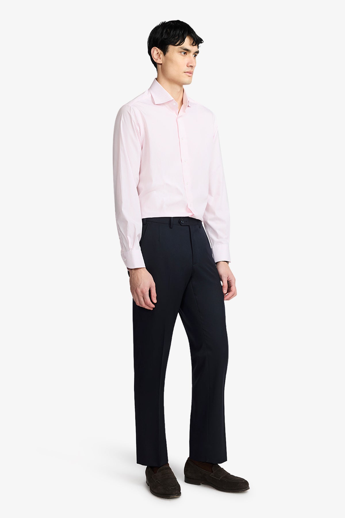 Nigel Formal Shirt - Pink Bengal Stripe