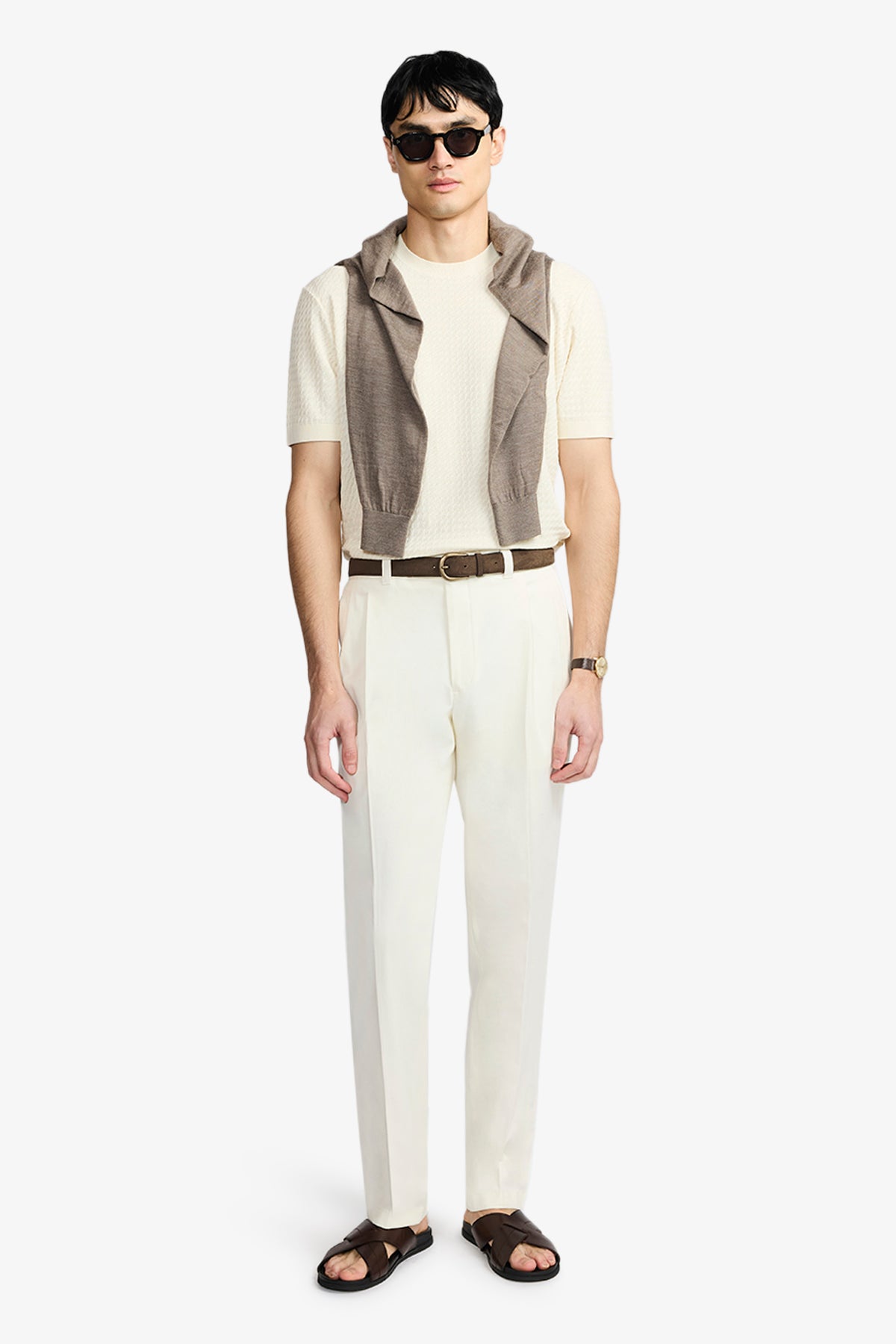 Dakota Pant - Off White Twill