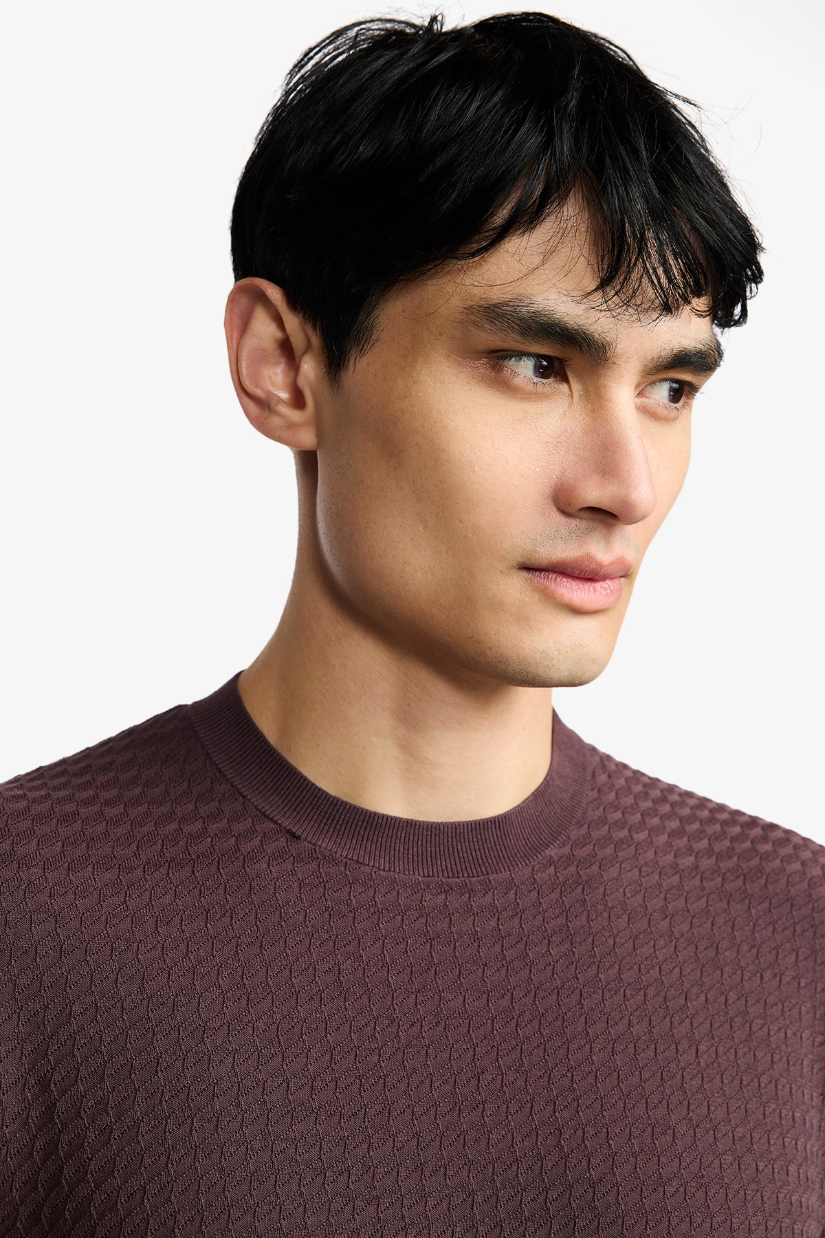 Axis - Tobacco Crew Neck Knit