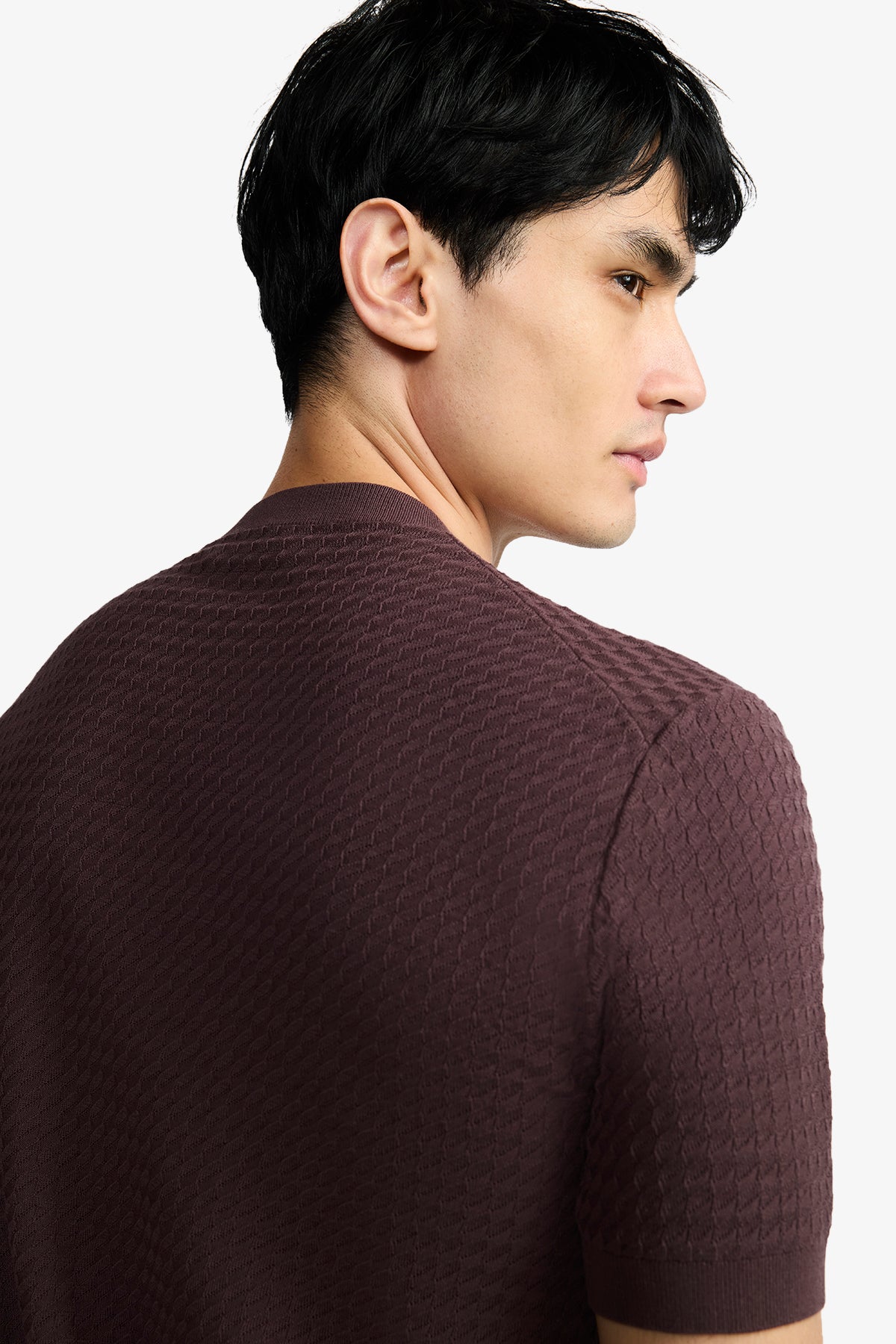 Axis - Tobacco Crew Neck Knit