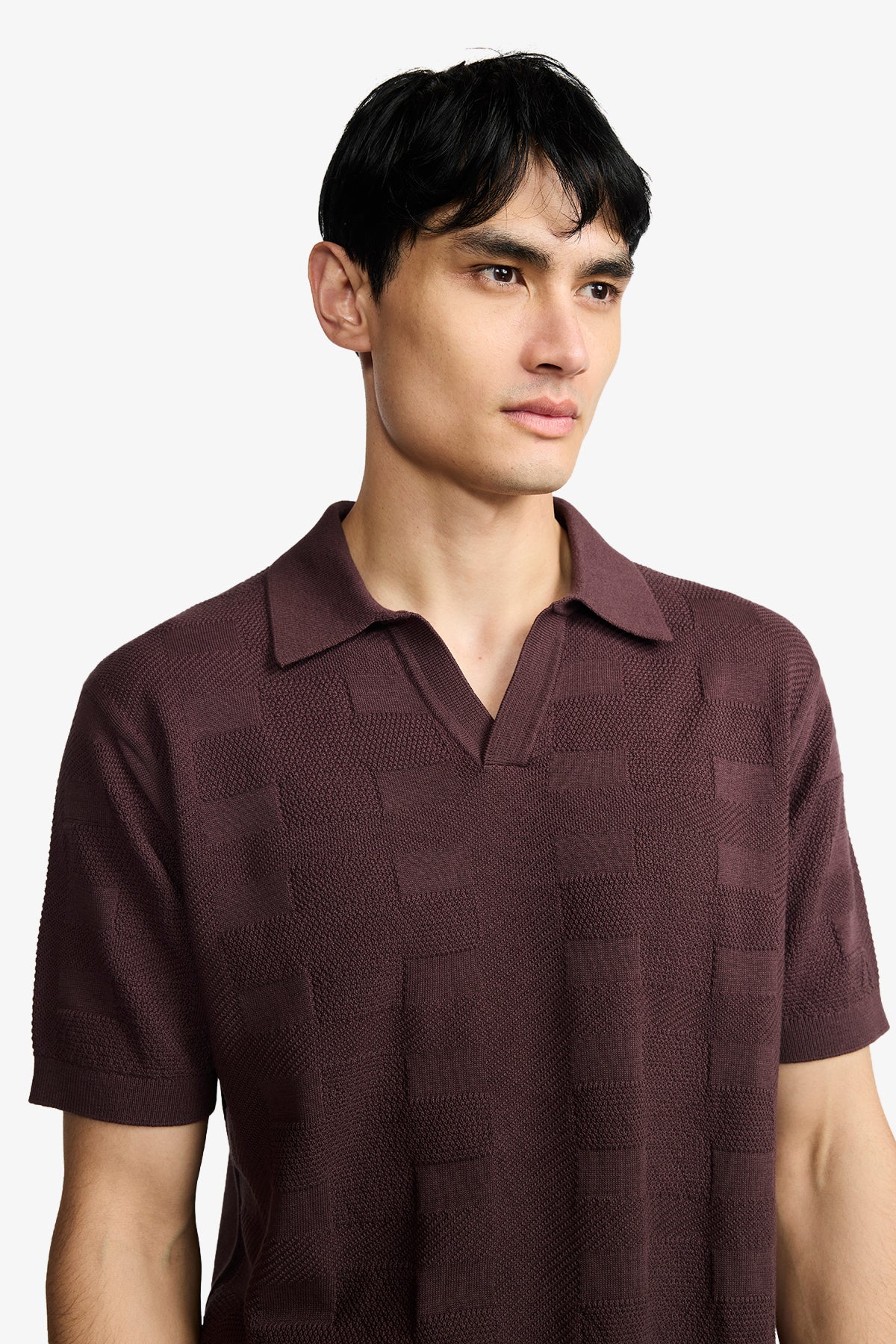 Array - Tobacco Polo In Supima Cotton