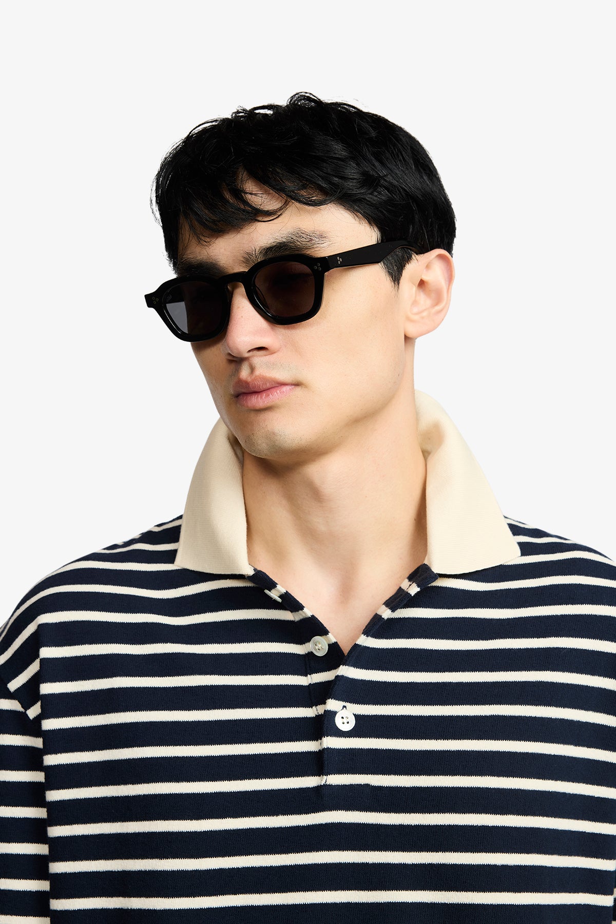 Ravello - Navy/Cream Polo