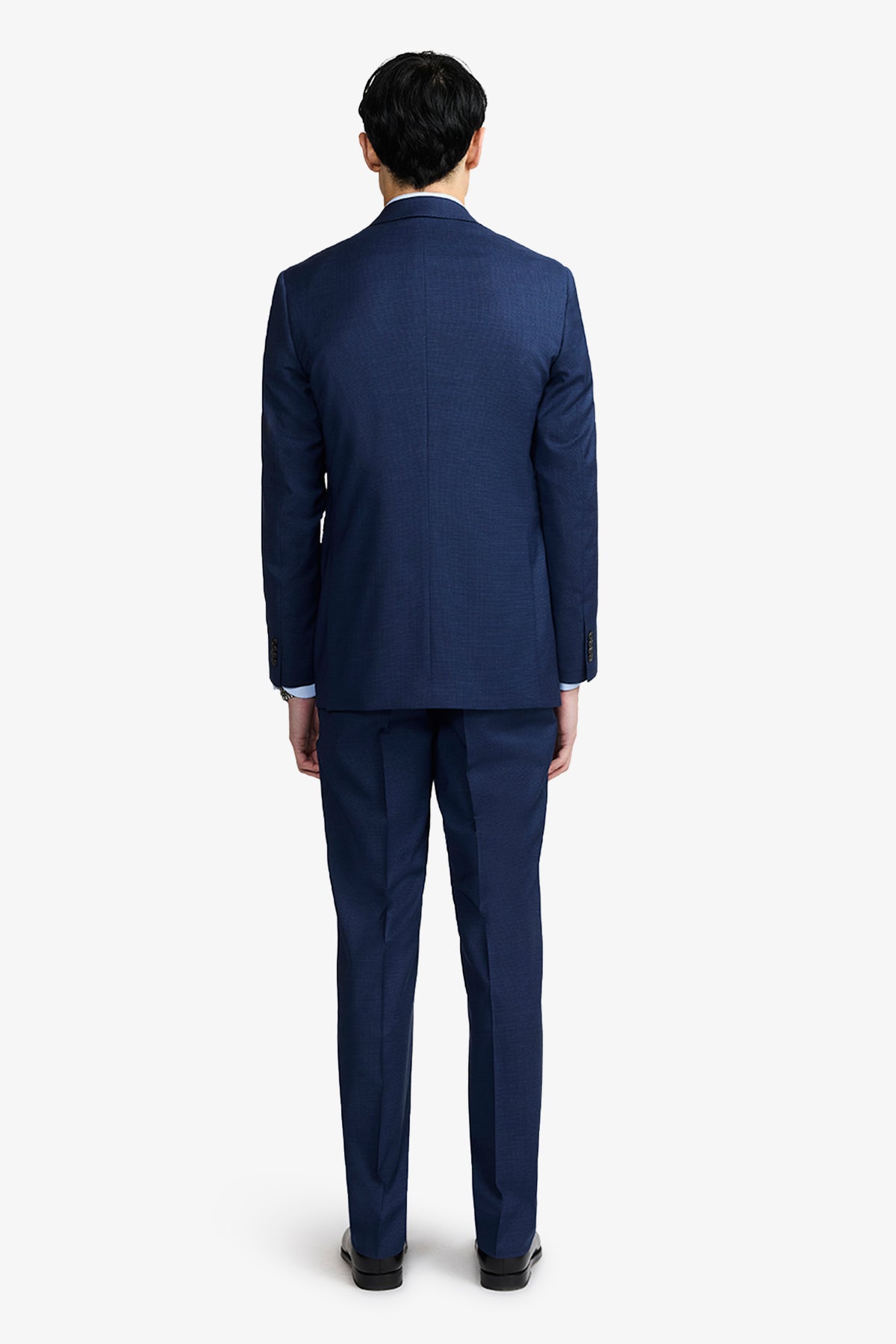 Ives Suit - Micro Check In Pure Tropical Wool, Super 110's