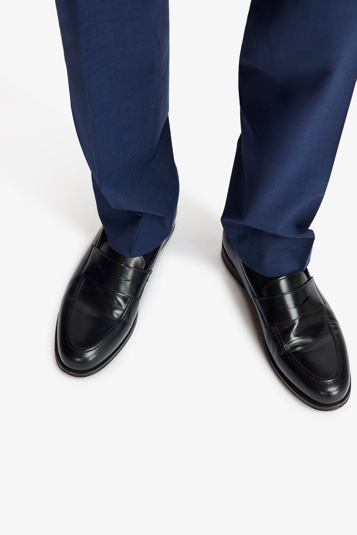 Ives Suit - Micro Check In Pure Tropical Wool, Super 110's