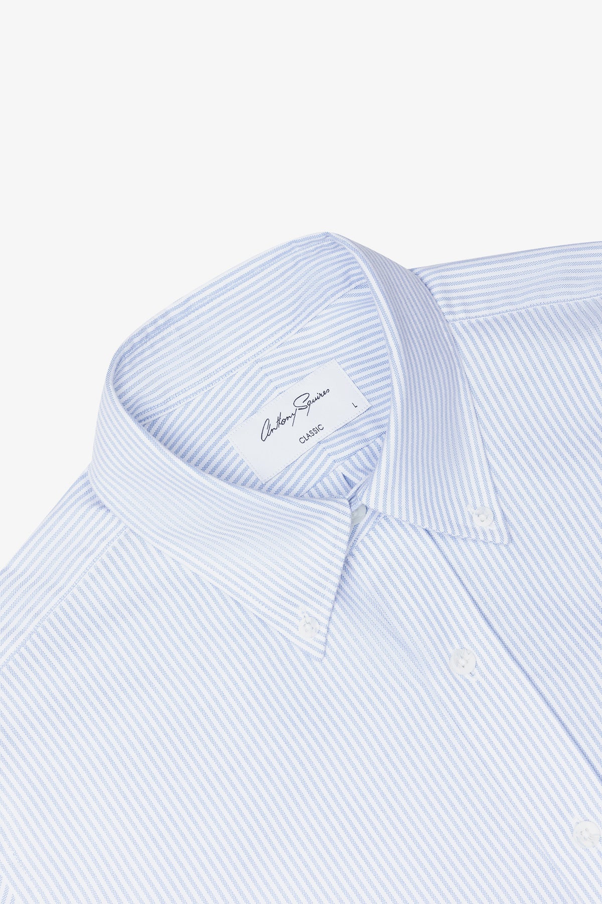 Kane Blue Stripe S/S