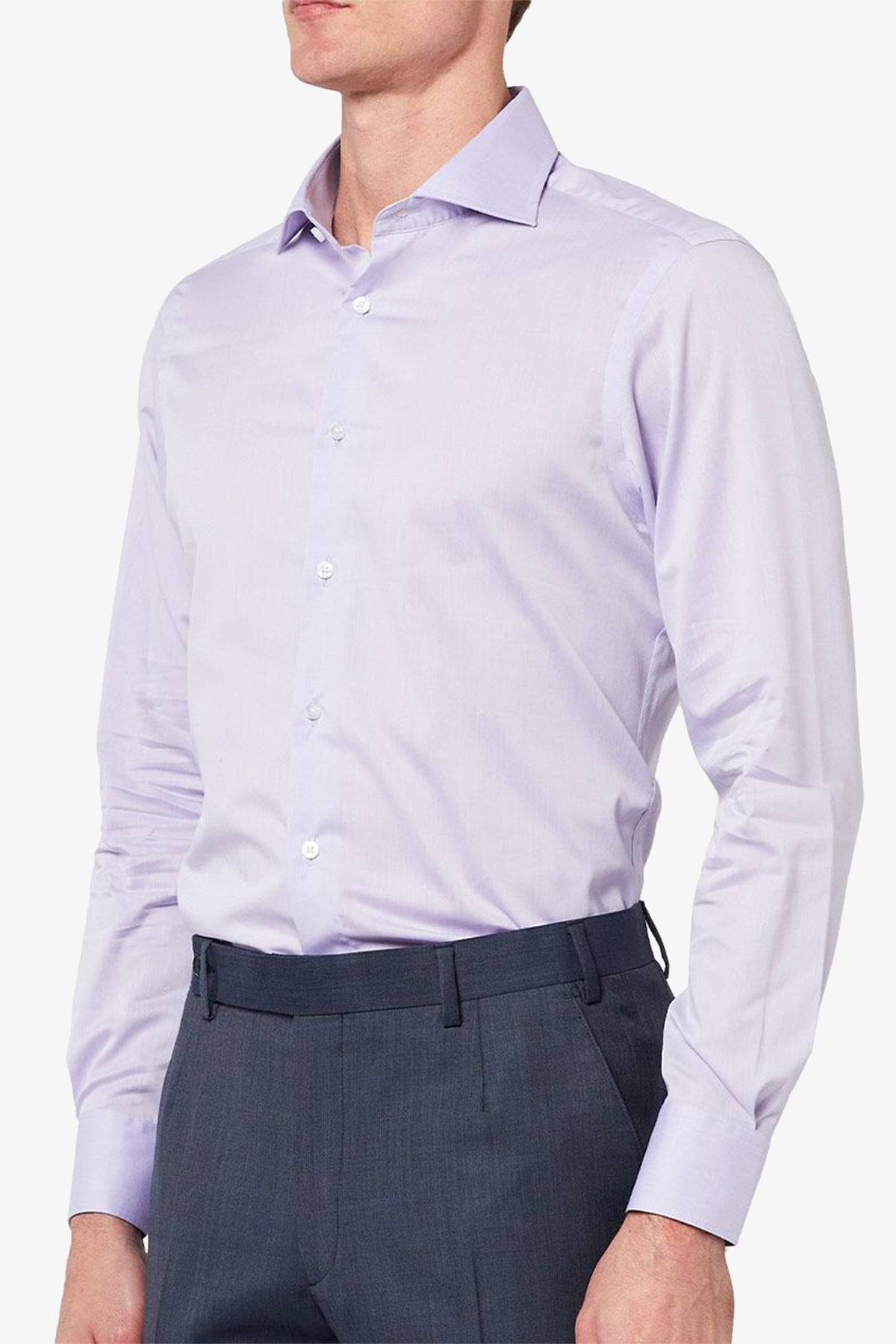 Nigel - Lilac Business shirt