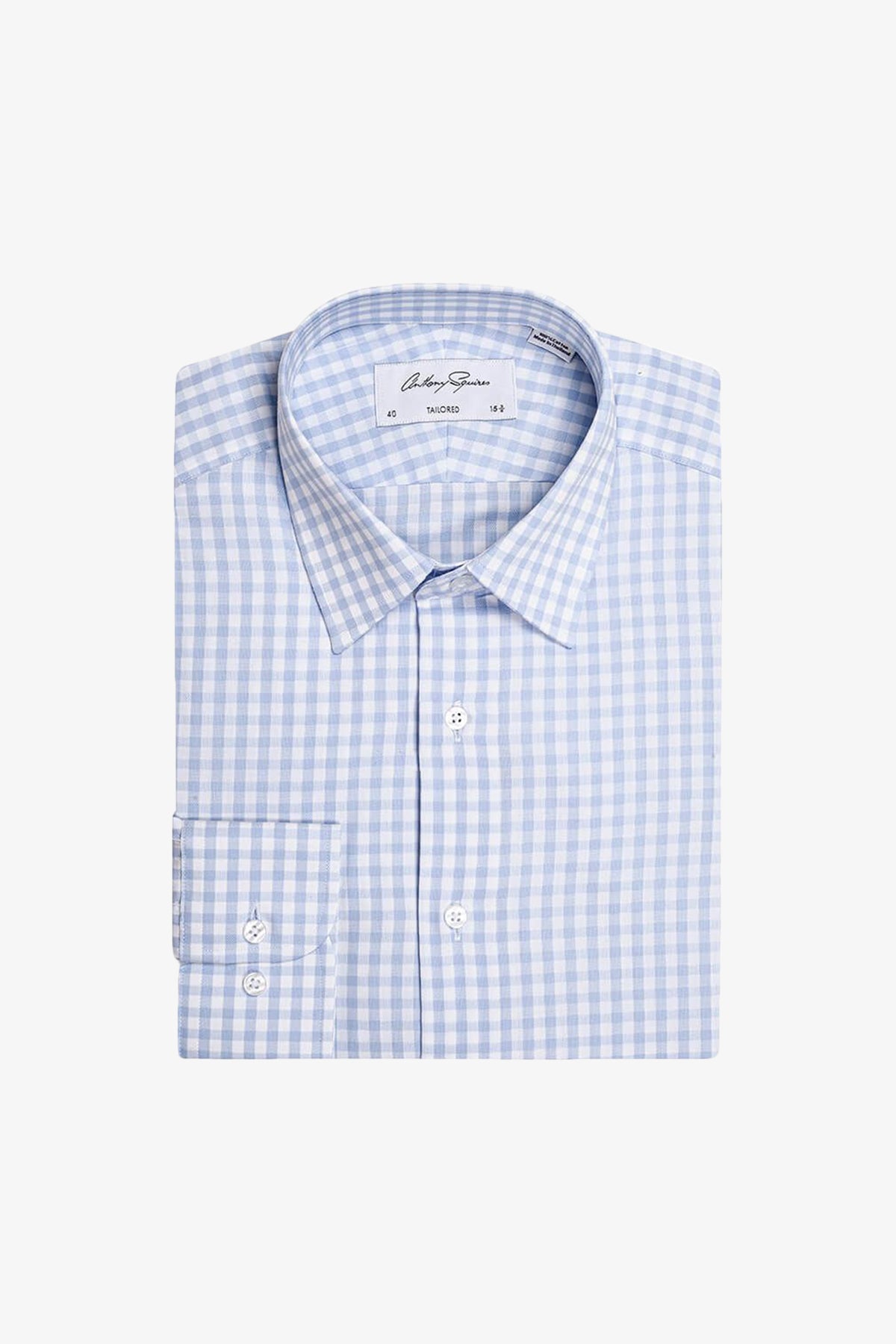 Norris - Light Blue check Shirt