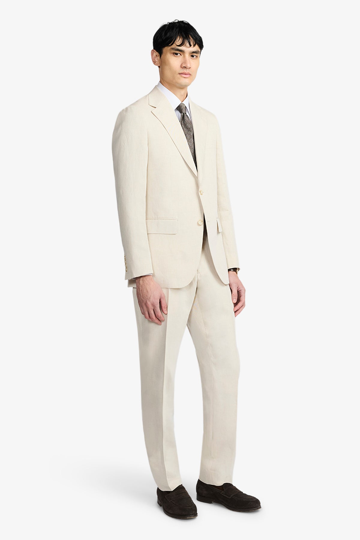 Stokes Suit - Fine Twill In Cotton/Linen
