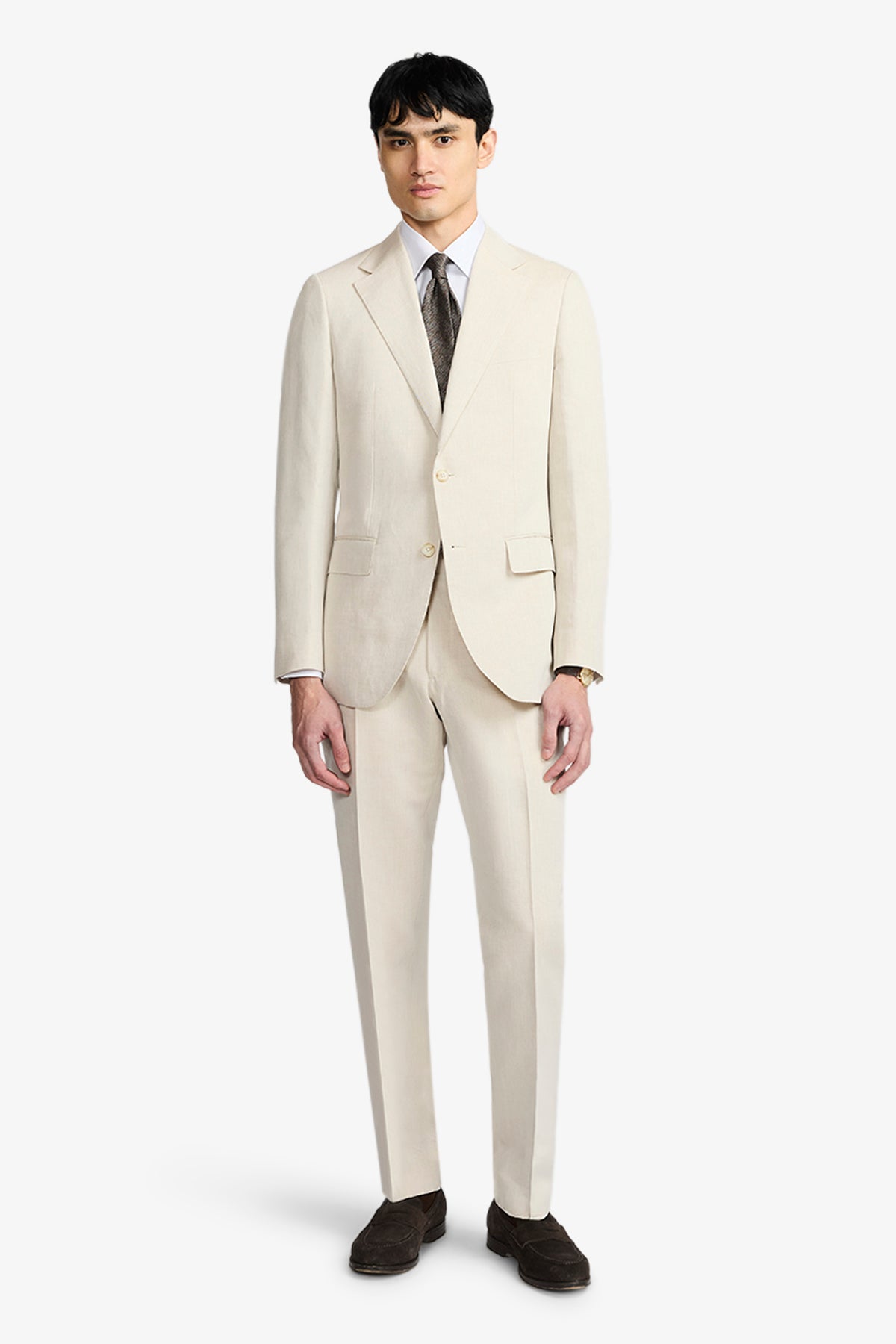 Stokes Suit - Fine Twill In Cotton/Linen