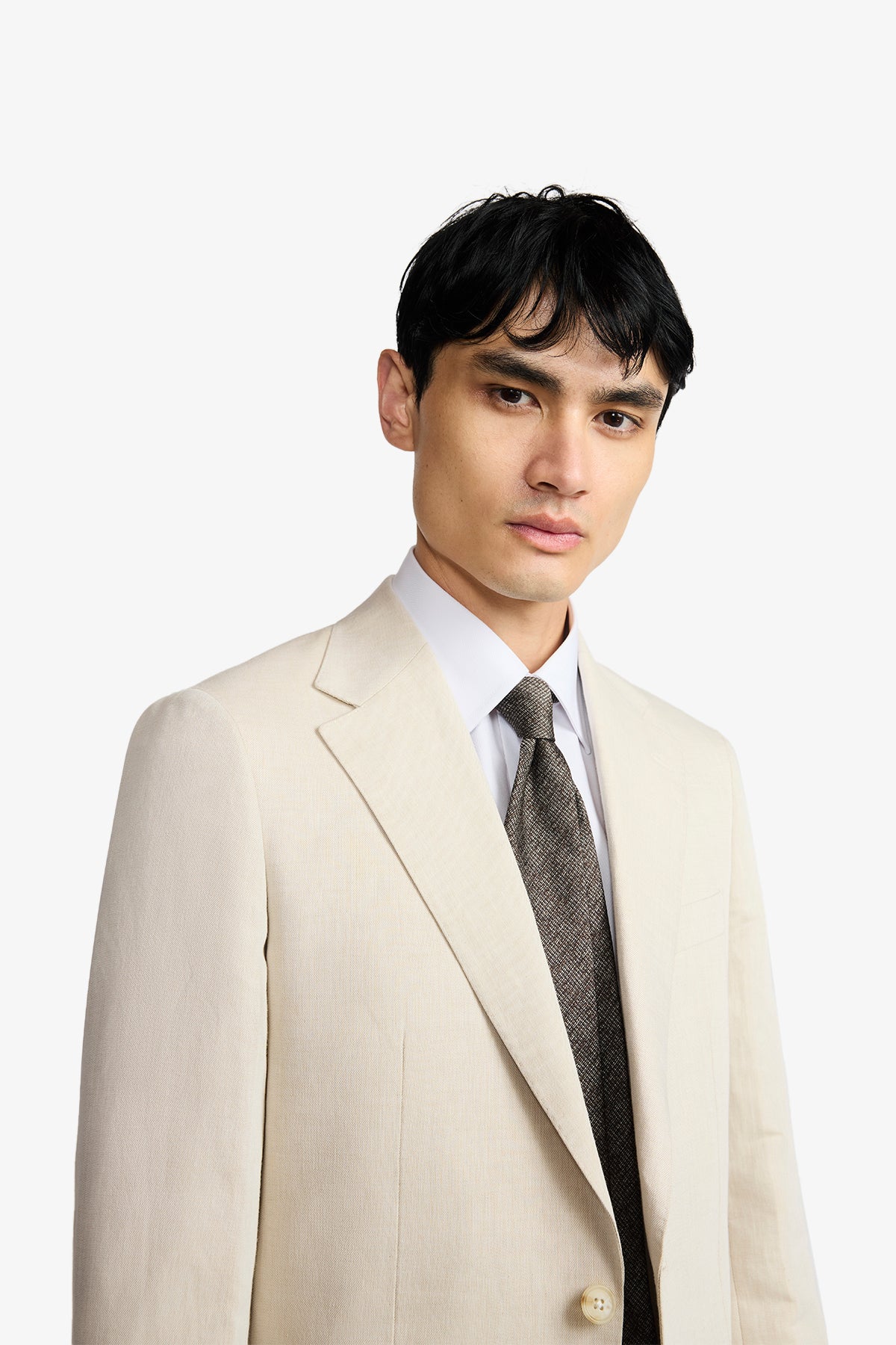 Stokes Suit - Fine Twill In Cotton/Linen