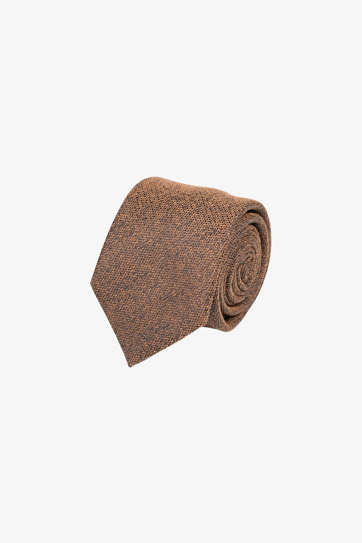 Tie - Silk yellow melange