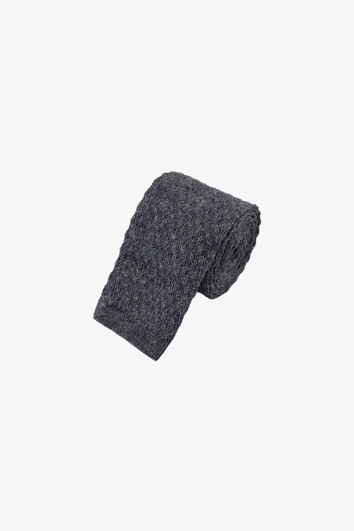 Tie - Grey linen