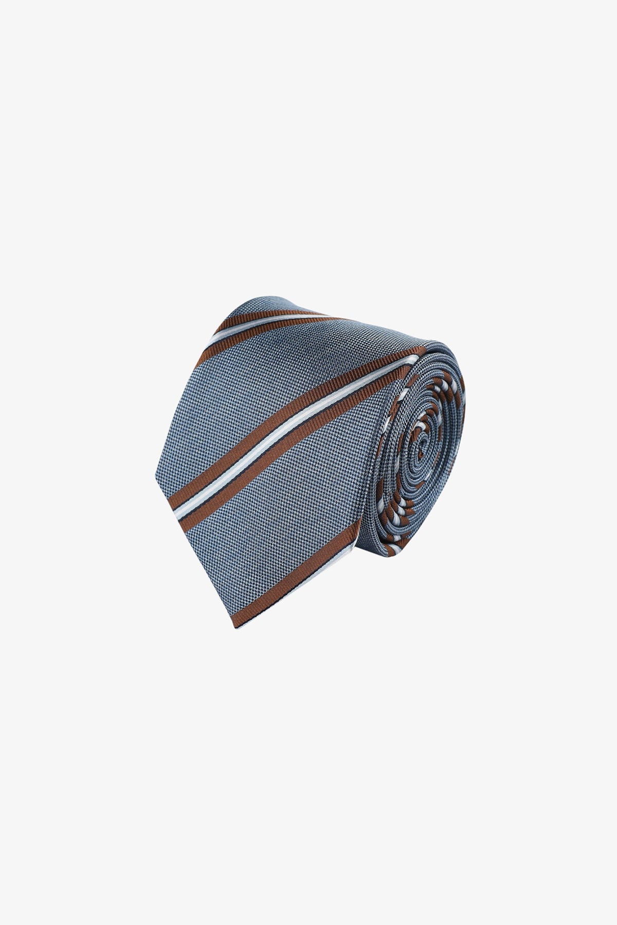 Tie - Blue multi stripe