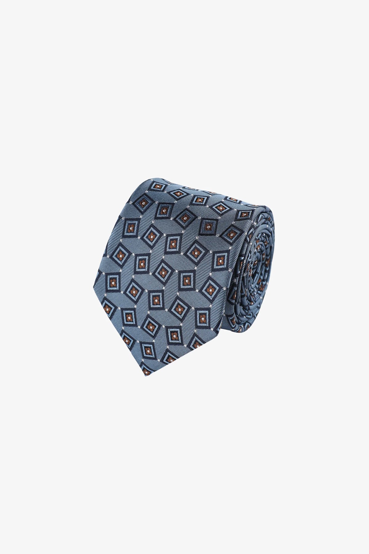 Tie - Light Blue pattern