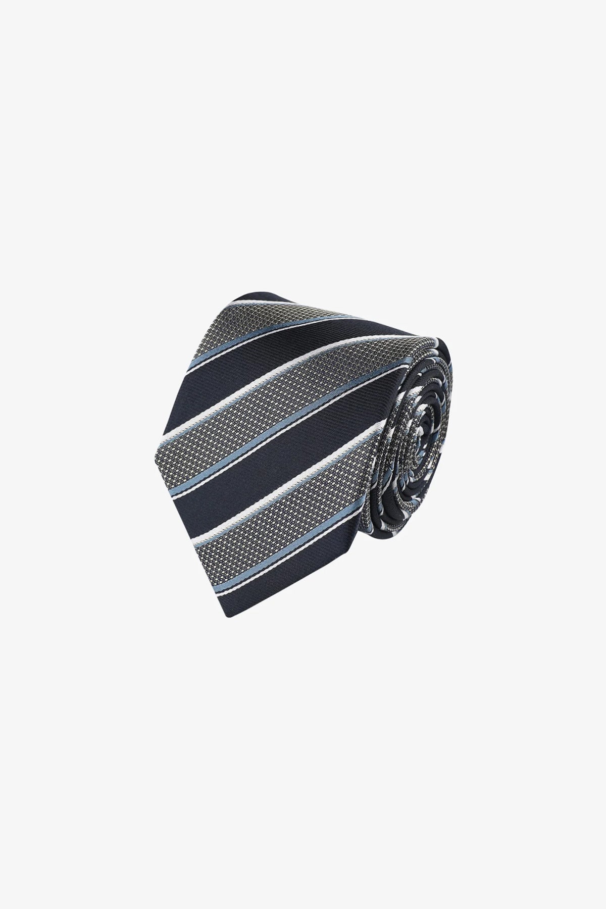 Tie - Navy stripe