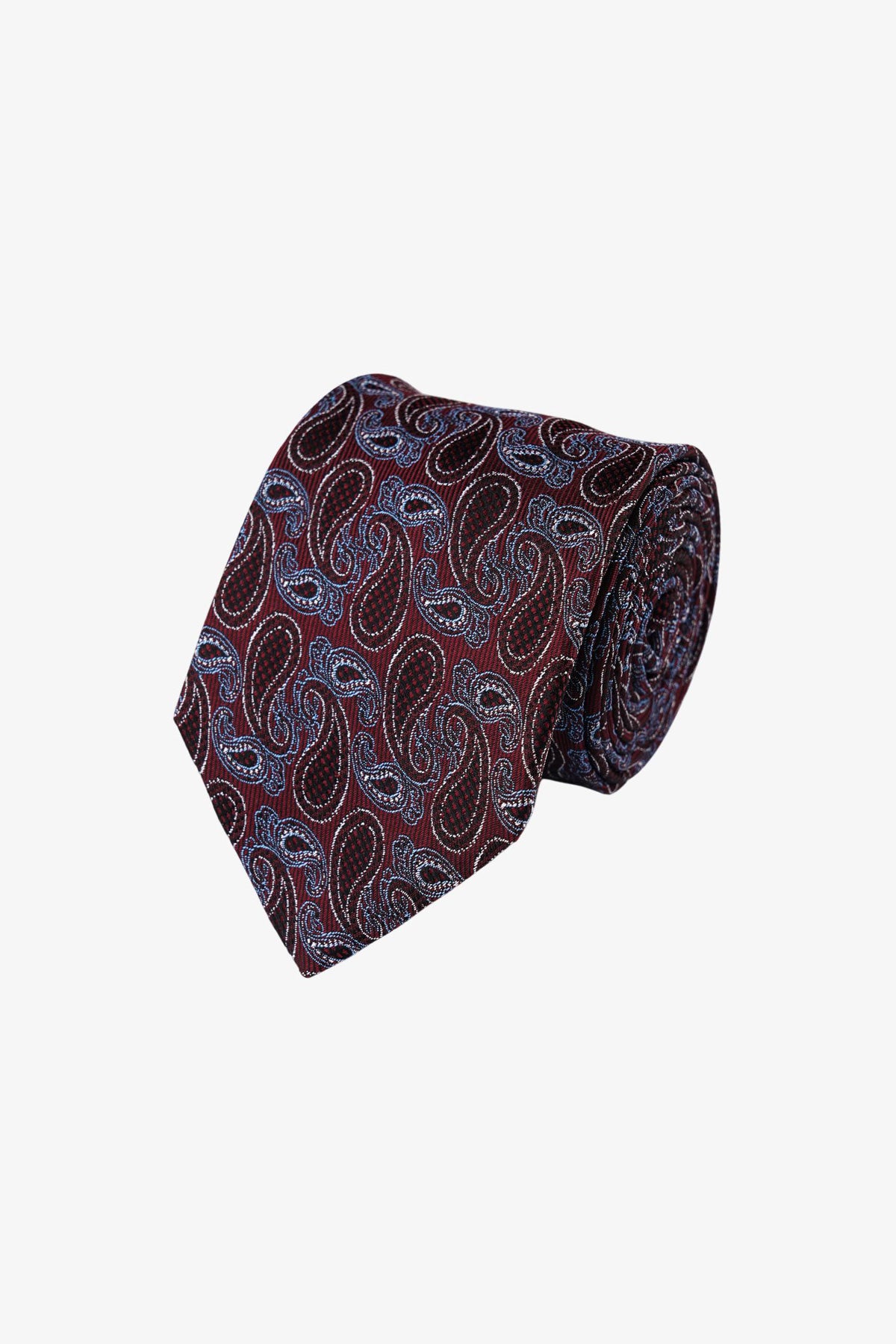 Tie - Silk Pink Paisley