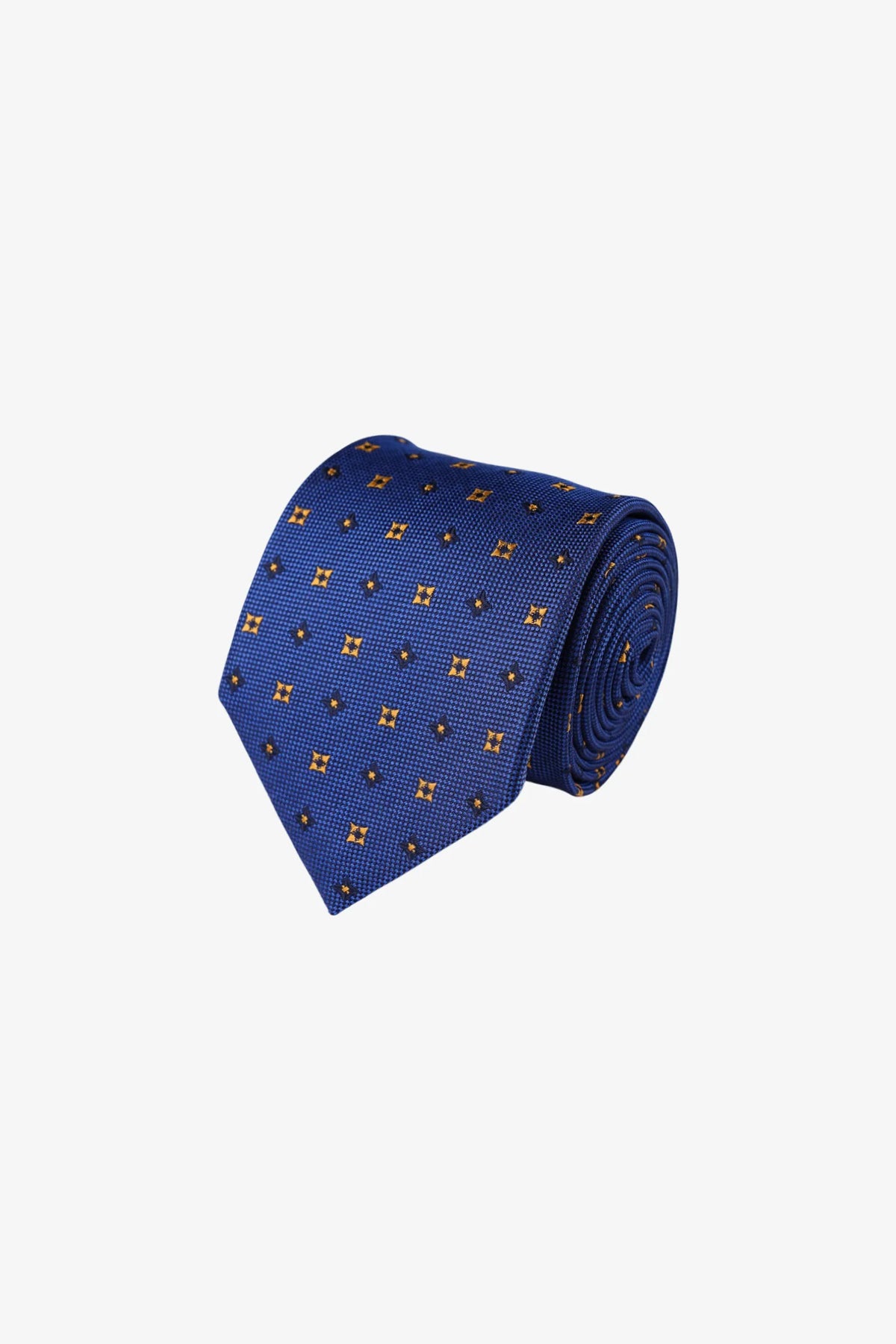 Tie - Silk Blue Pattern