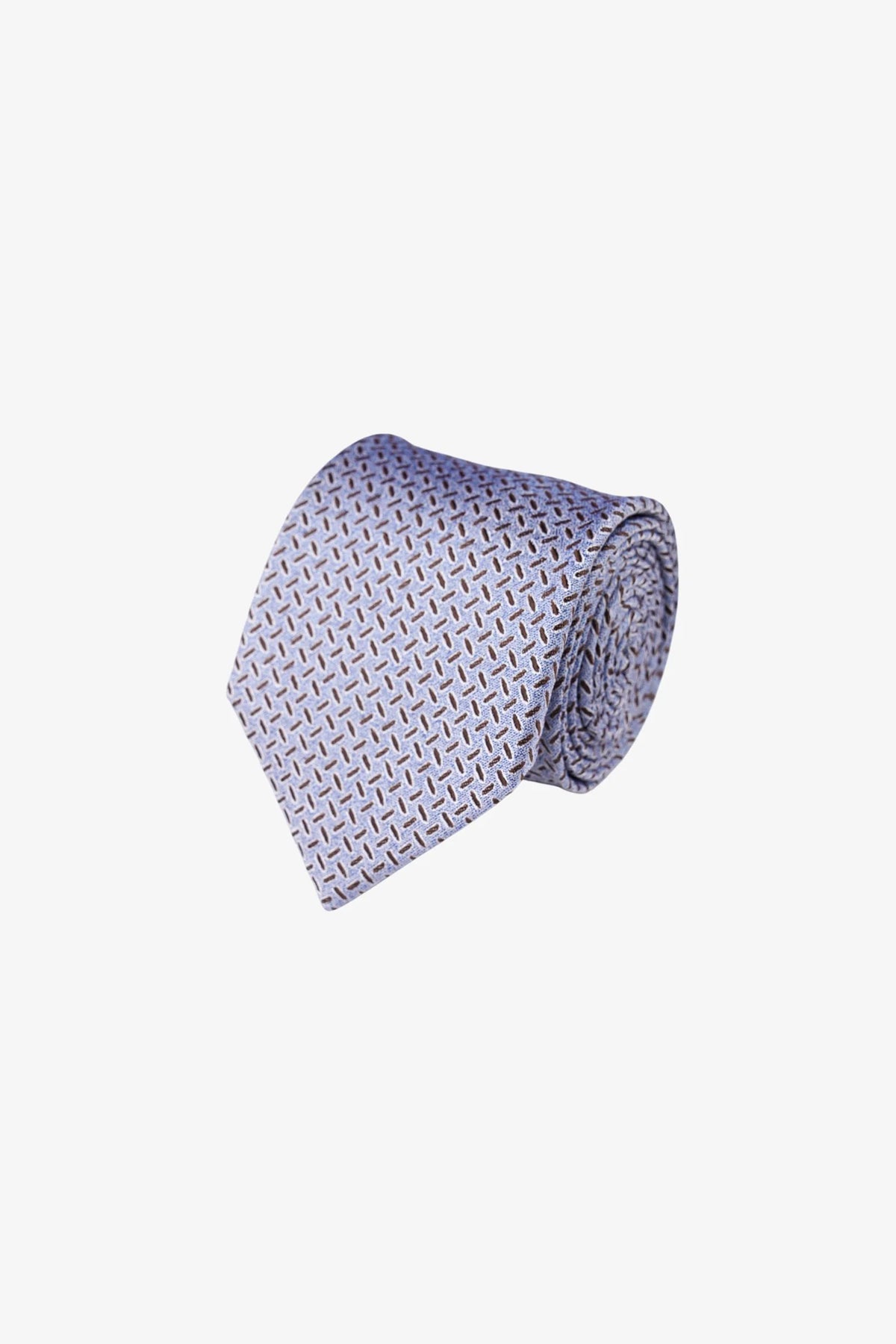 Tie - Silk Blue Pattern