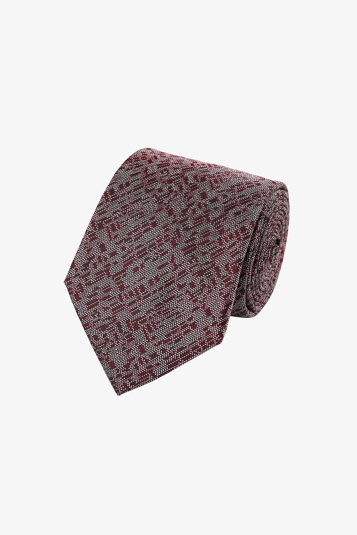 Tie - Silk Pink micro design